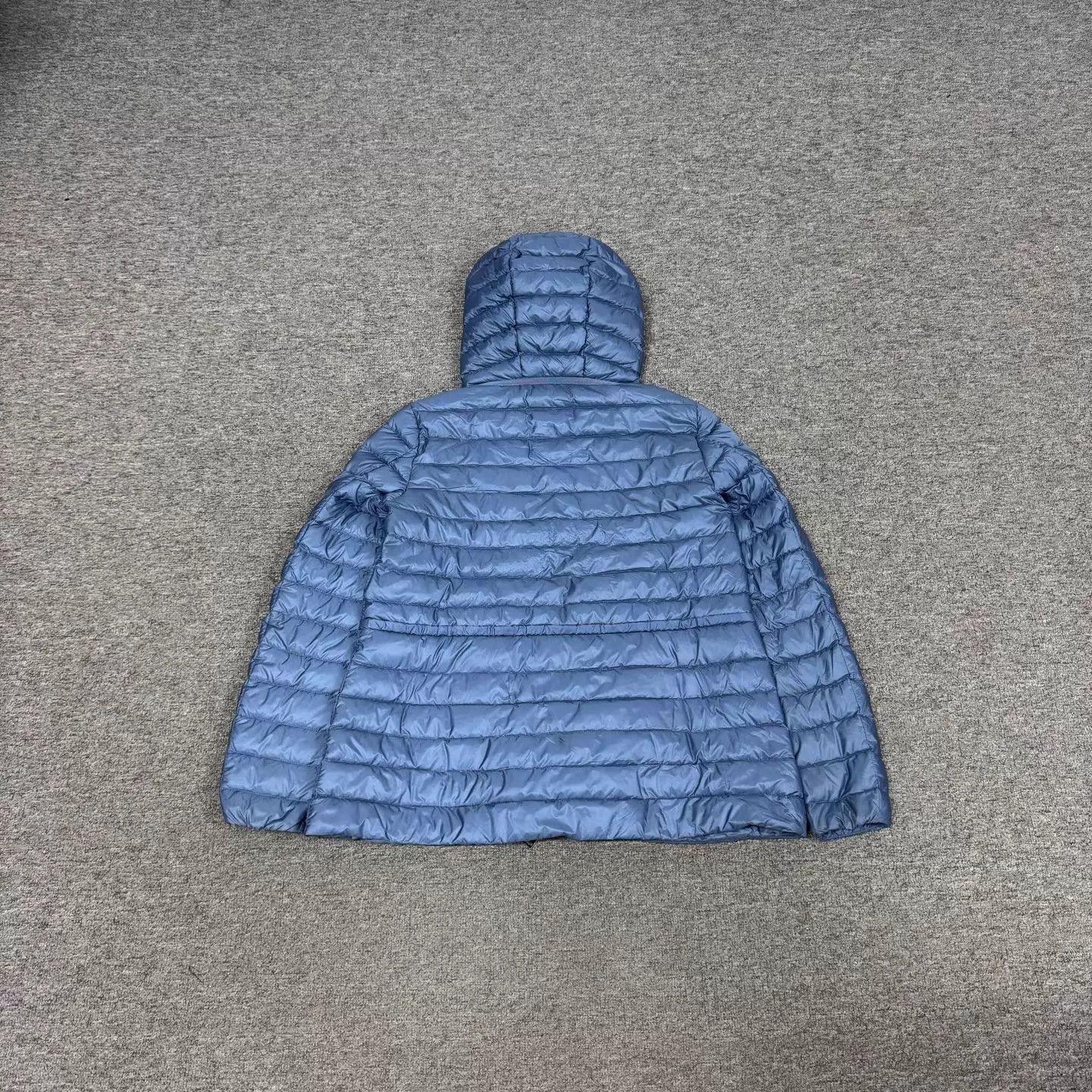 Moncler Moncler Raie Blue Lightweight Hooded Down Jacket Size 2 Size XS / US 0-2 / IT 36-38 - 2 Thumbnail