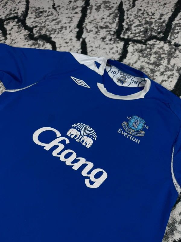 Umbro Vintage Umbro Everton Chang Blue XXL Football Shirt Size US XXL / EU 58 / 5 - 3 Thumbnail