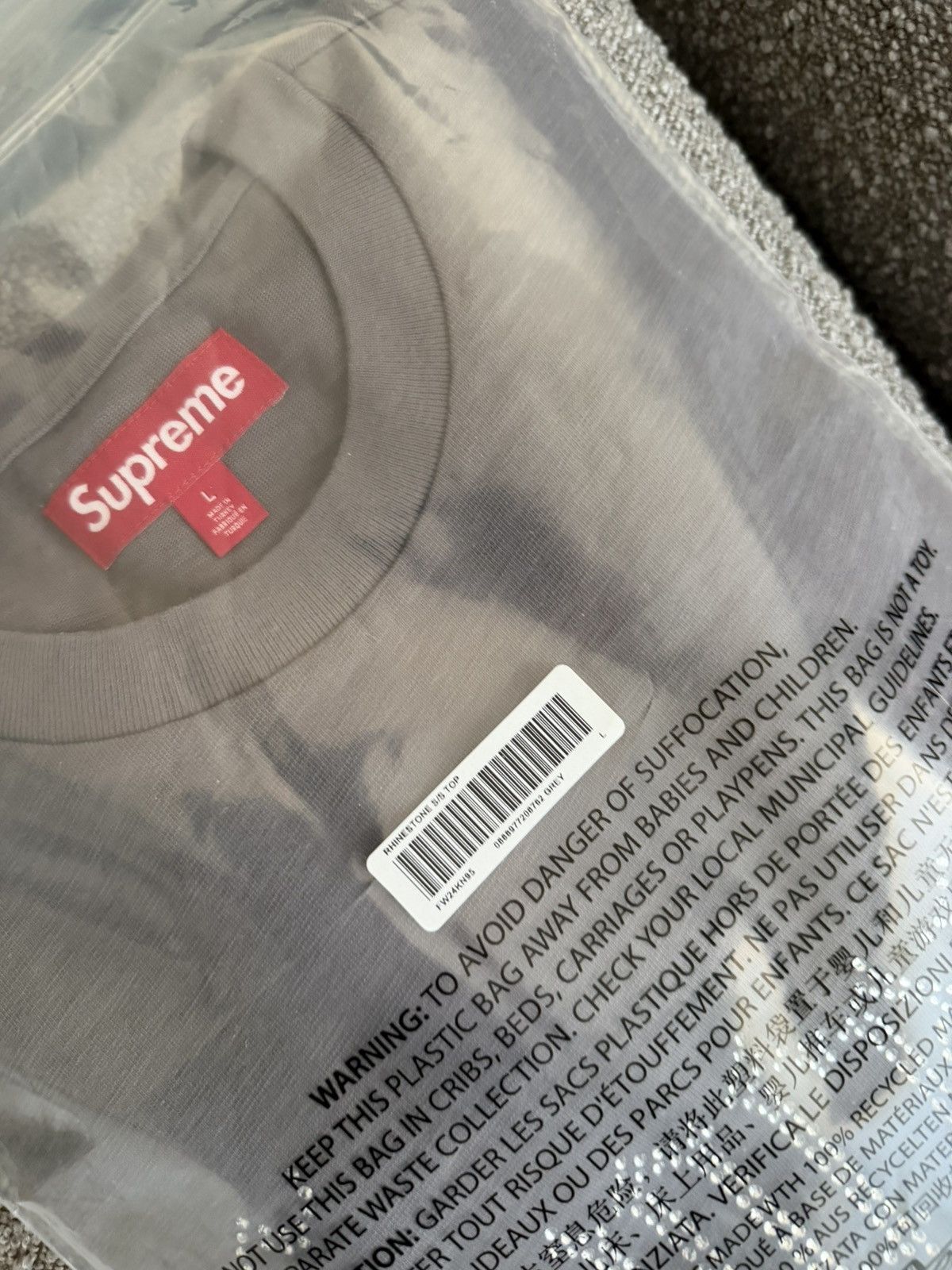 Supreme Supreme Rhinestone T-Shirt Size US L / EU 52-54 / 3 - 6 Thumbnail