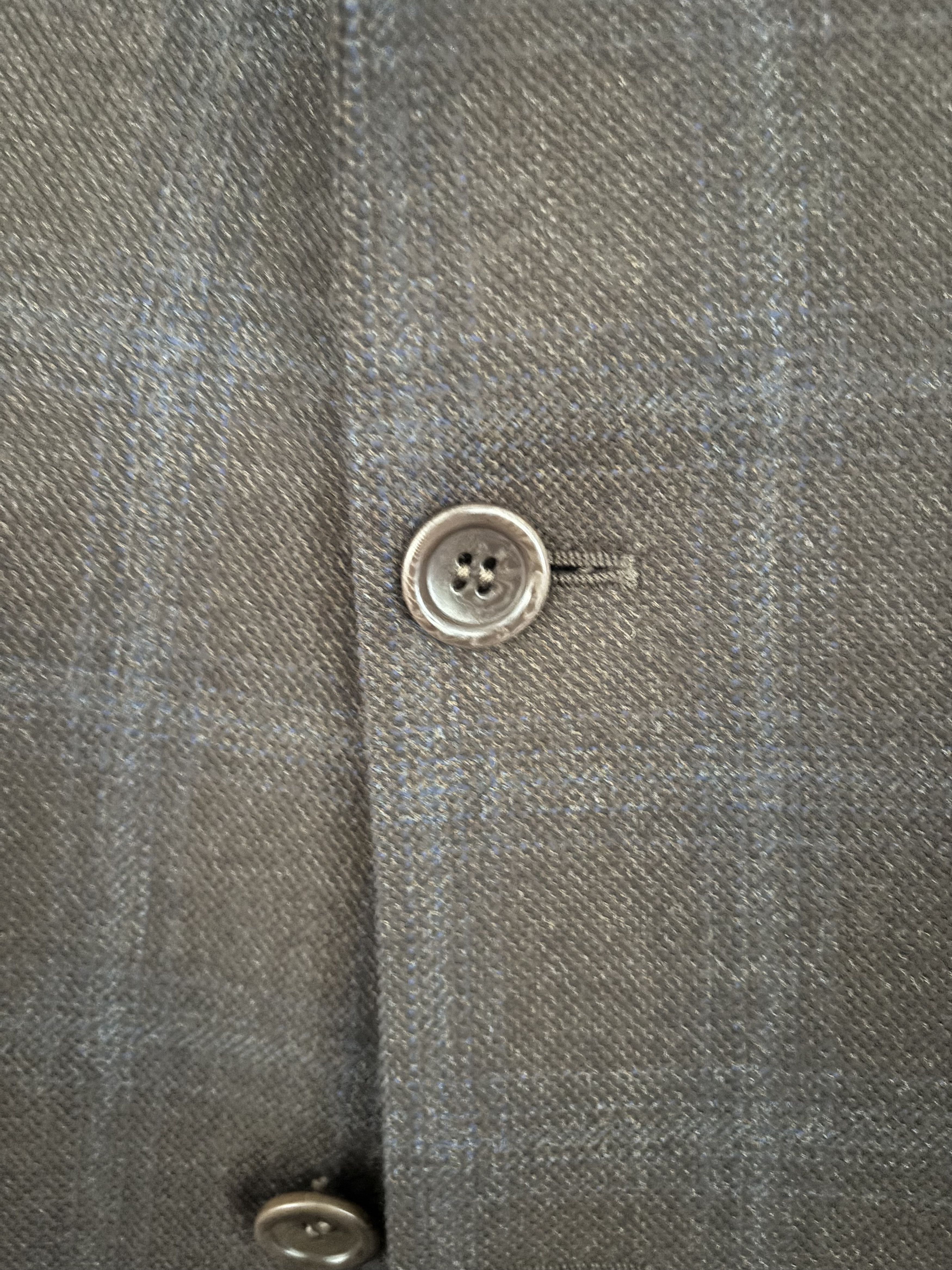 Armani Collezioni Armani x Neiman Marcus Windowpane Sport Coat Size 44R - 5 Thumbnail