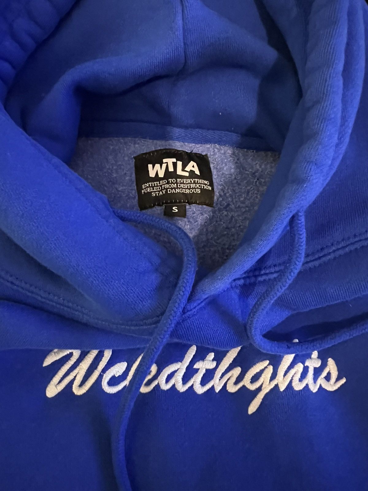 wckdthghts Wckdthghts OTR hoodie (khaleel blue) Size US S / EU 44-46 / 1 - 4 Thumbnail