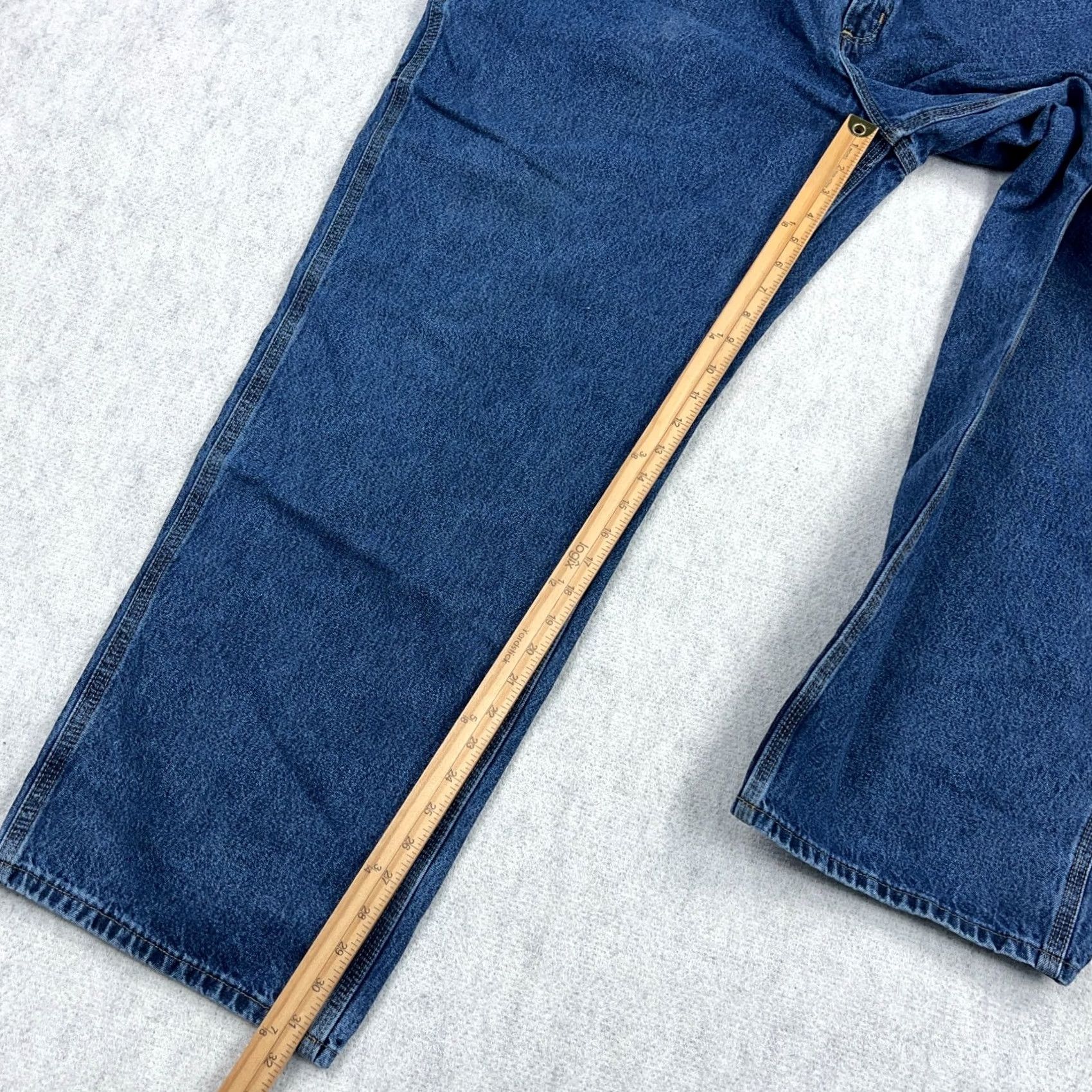 Carhartt Carhartt Jeans Men 44x32 Carpenter Dungaree Fit Baggy VTG Y2K Distressed Worn Size US 44 / EU 60 - 5 Thumbnail