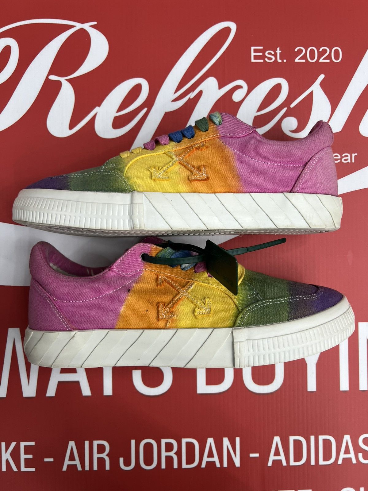 Off-White Off White Tye- Die Sneaker Size 43/10M Size US 10 / EU 43 - 3 Thumbnail