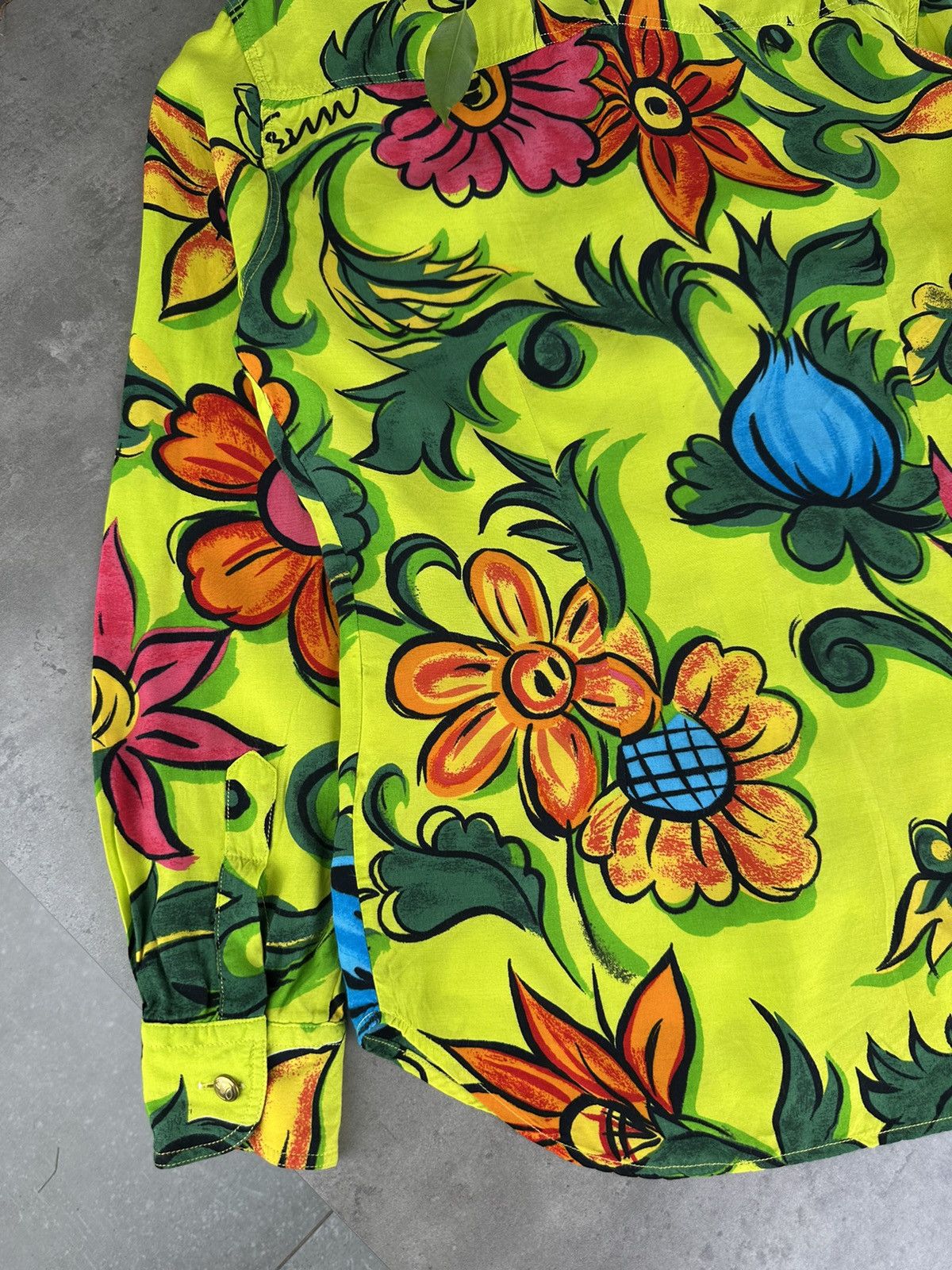 Moschino Moschino Multicolor Shirt Long Sleeve Size M / US 6-8 / IT 42-44 - 11 Thumbnail