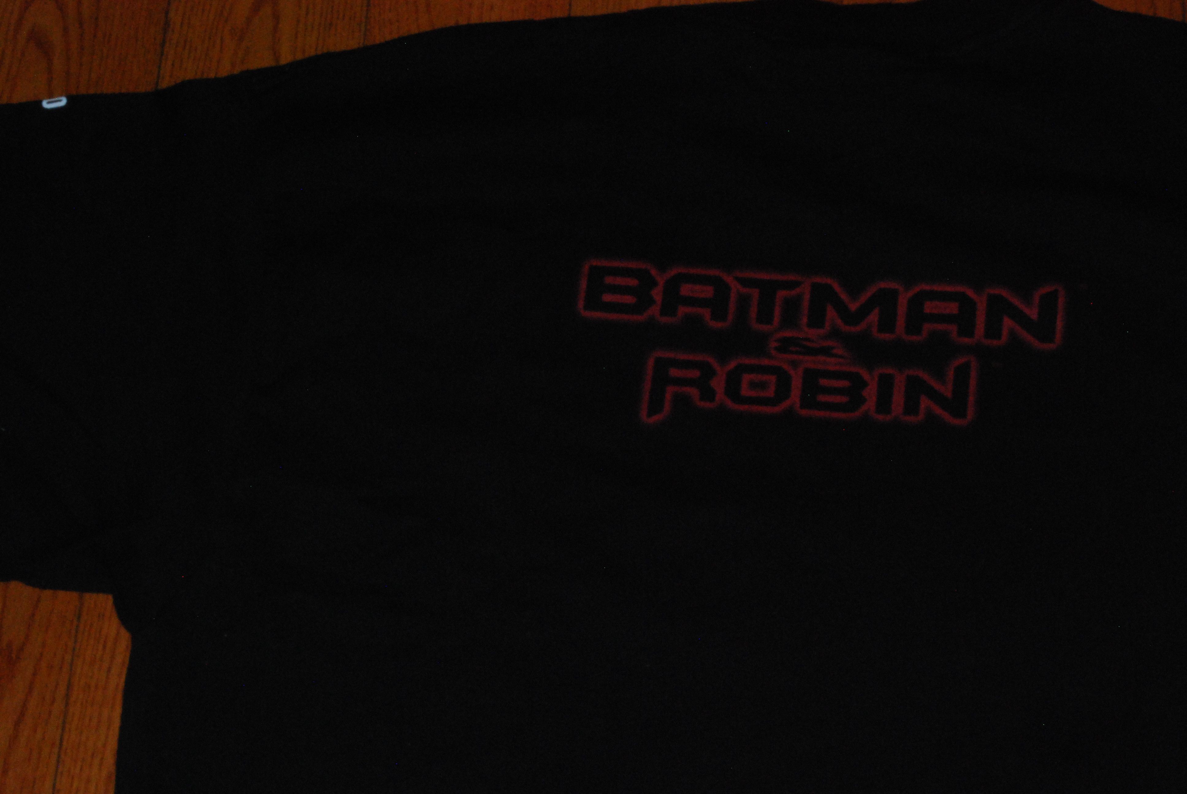 DC Comics Batman & Robin Movie DC Comics T-Shirt from 1997 NOS w/Tags Size US XL / EU 56 / 4 - 5 Thumbnail