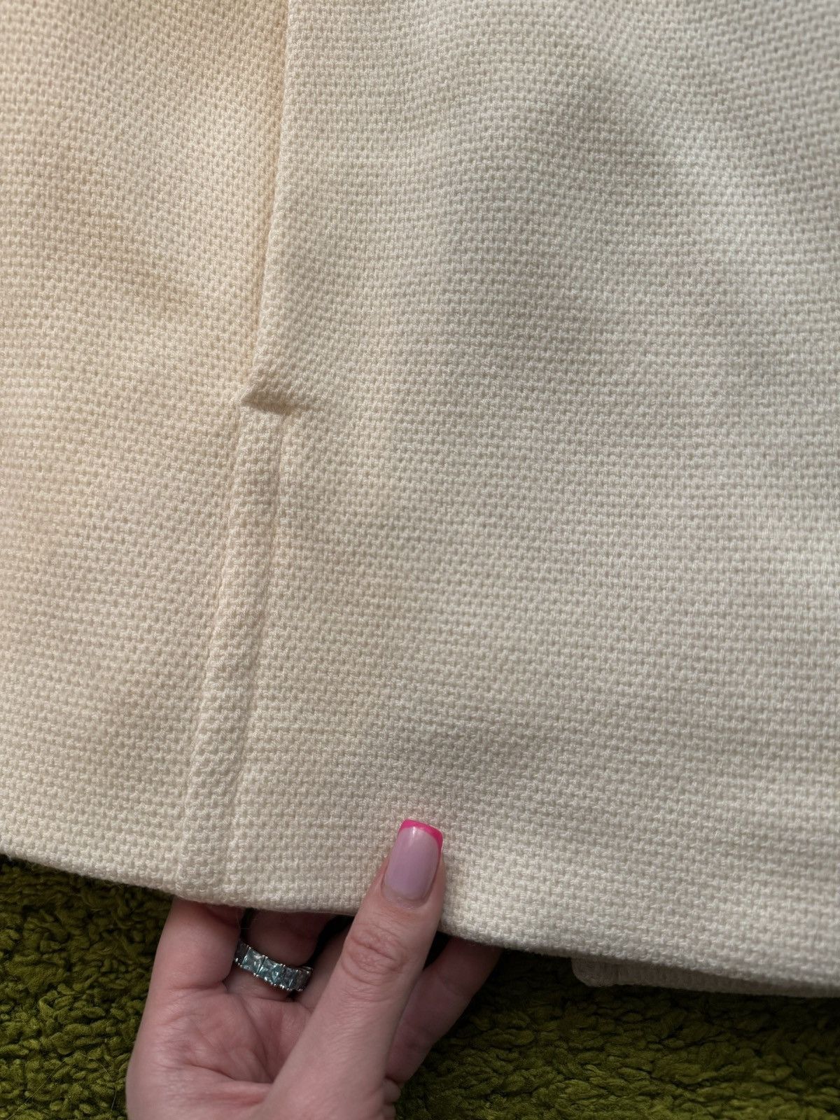 Designer × Max Mara × Weekend Max Mara Max Mara beige wool coat jacket Size M / US 6-8 / IT 42-44 - 4 Thumbnail