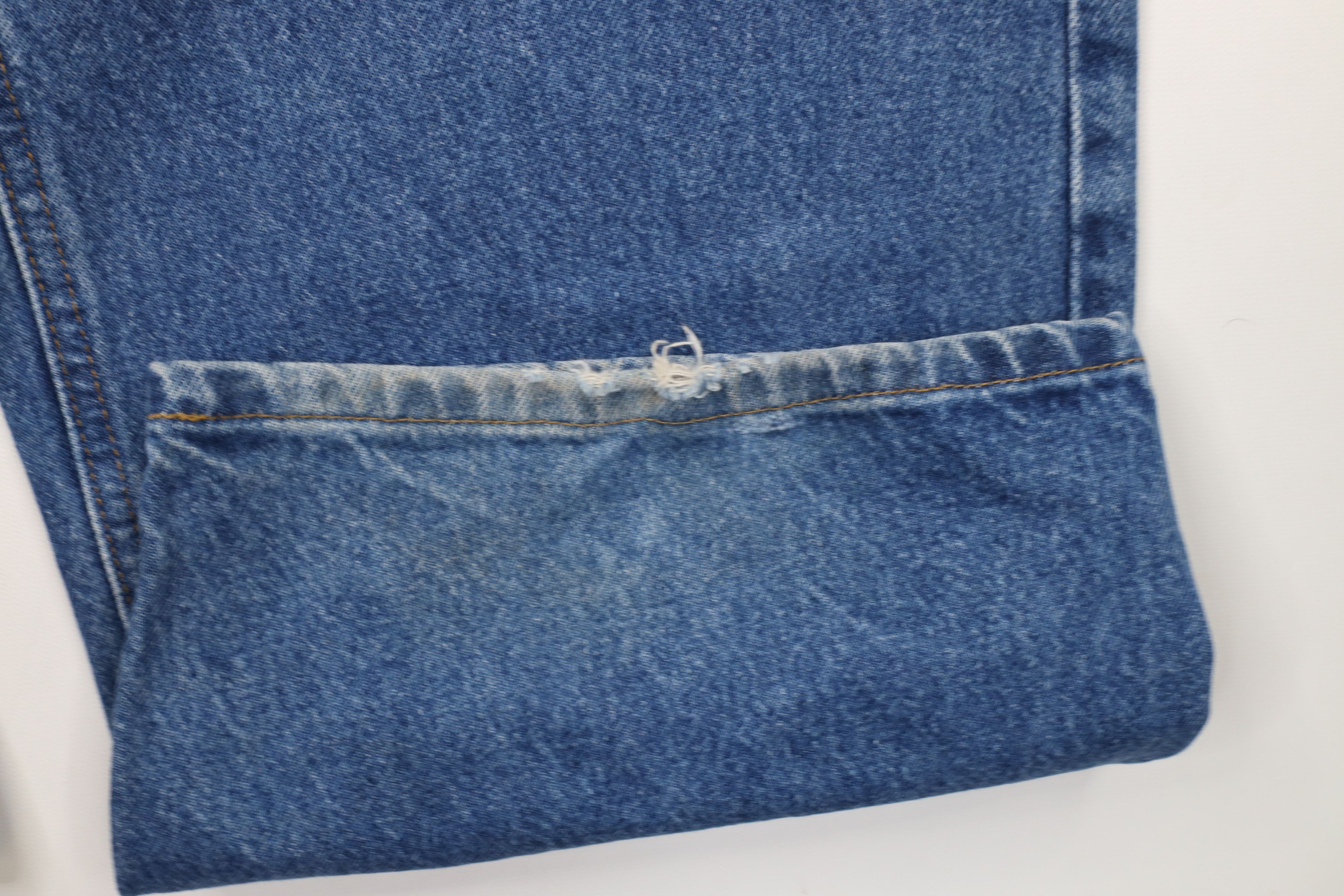 Carhartt × Vintage Vintage Carhartt Loose Fit Wide Leg Denim Jeans Blue Cotton Size US 42 / EU 58 - 5 Thumbnail