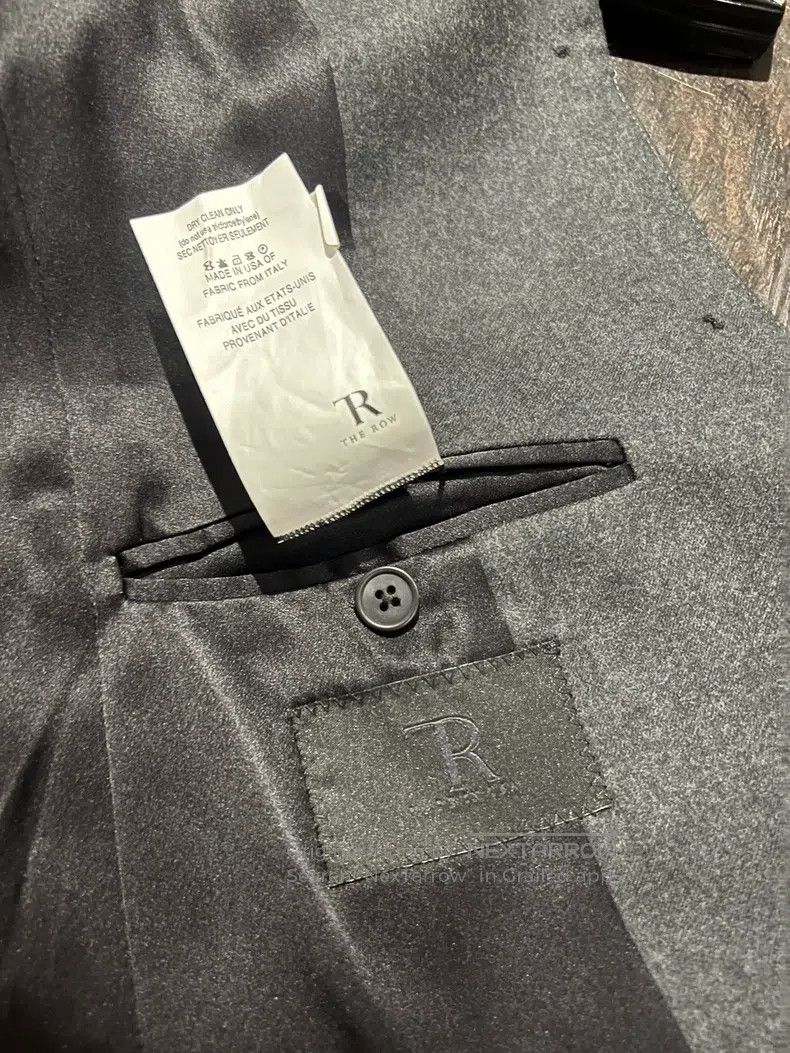 The Row The Row size 6 Grey wool blazer Size M / US 6-8 / IT 42-44 - 4 Thumbnail