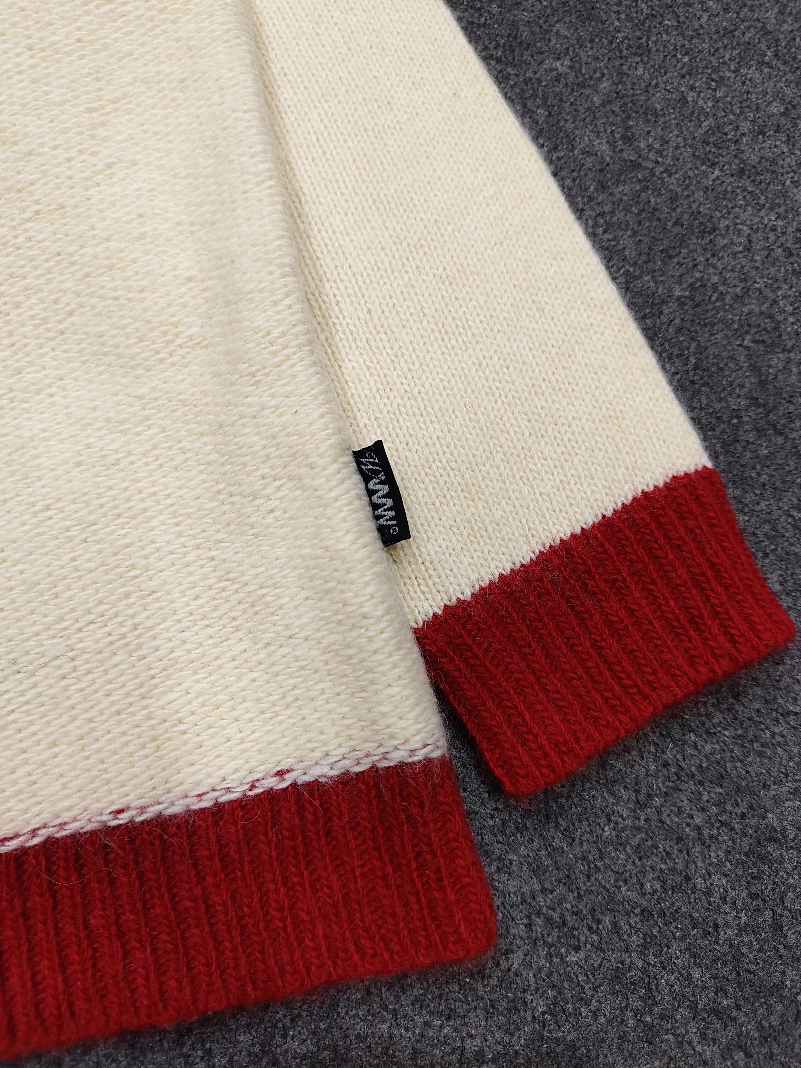Vintage 🔥Vtg Trois Double France Wool Knitwear Size US S / EU 44-46 / 1 - 4 Thumbnail