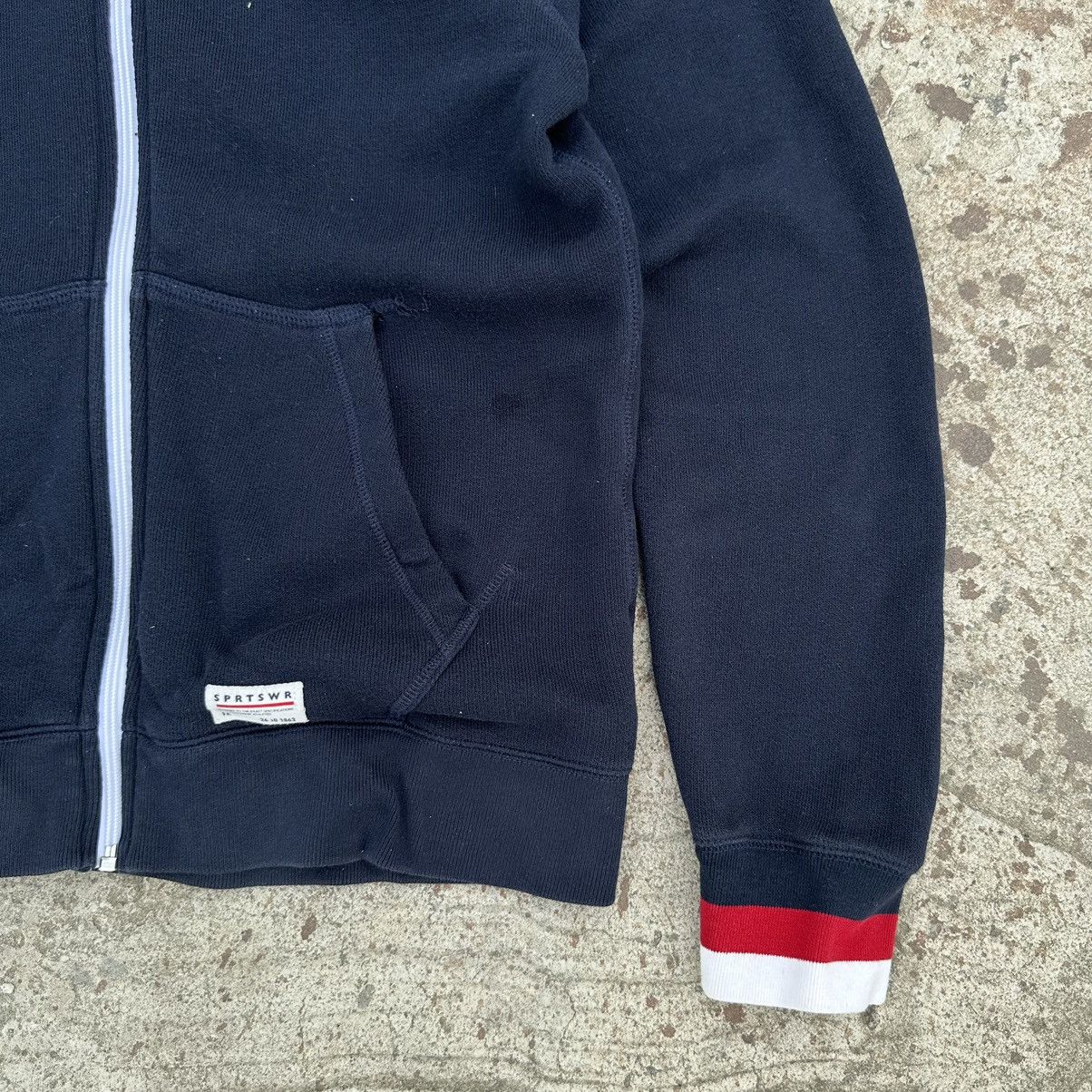 Nike × Vintage Vintage Nike Zip Hoodie England Big Logo Distressed Y2K 00s Size US M / EU 48-50 / 2 - 3 Thumbnail