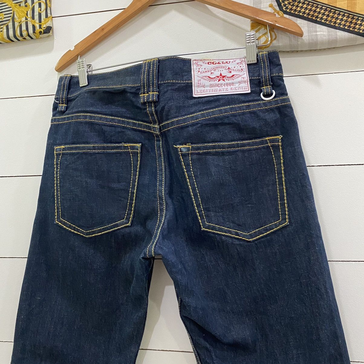 Japanese Brand × Seditionaries × Vintage Vintage Co&Lu Coandlu Spell Out Japanese Denim Jeans Size US 32 / EU 48 - 6 Thumbnail