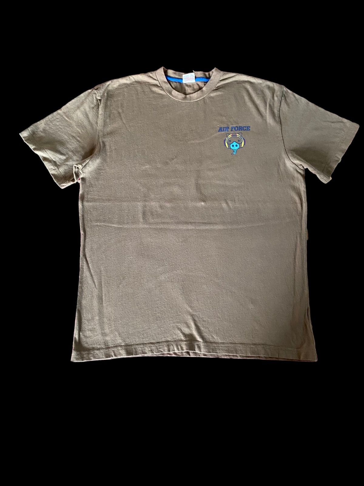 Japanese Brand 🔥RARE🔥Vintage Y2k Drug Store’s Air Force Tee Size US L / EU 52-54 / 3 - 2 Thumbnail