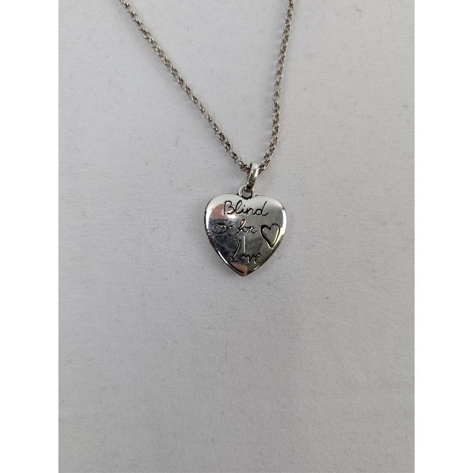 Gucci o1rshd1 Size: OS / Blind For Love Necklace in Silver Size ONE SIZE - 9 Thumbnail