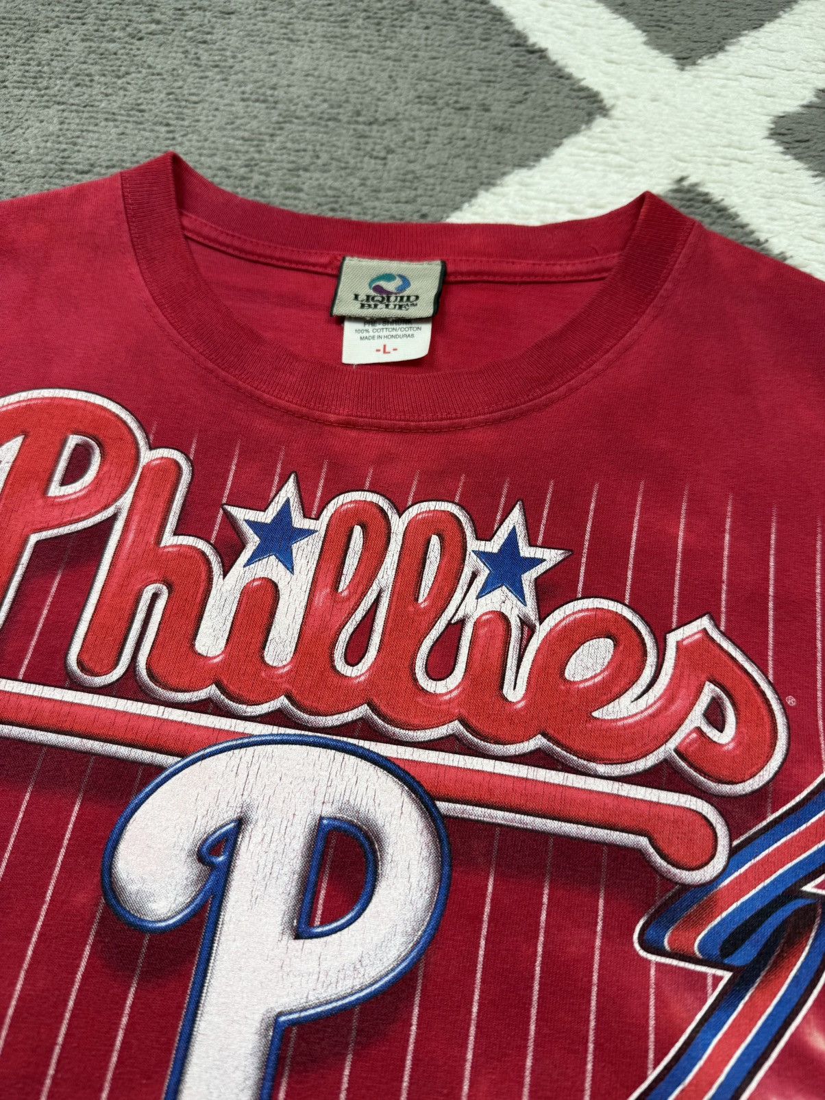 Liquid Blue Vintage Liquid Blue x MLB Philadelphia Phillies mens T-shirt Size US L / EU 52-54 / 3 - 8 Thumbnail