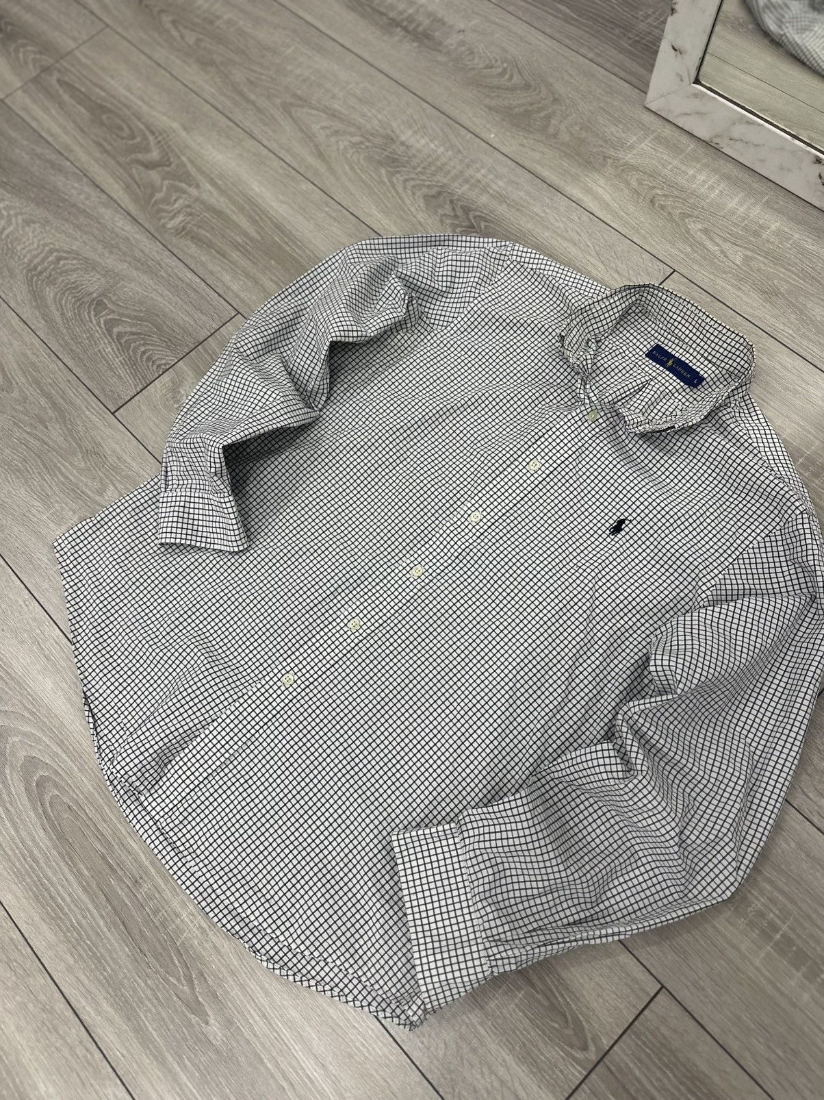 Polo Ralph Lauren Polo Ralph Lauren White Stripped Shirt Old Money Style Size US L / EU 52-54 / 3 - 6 Thumbnail