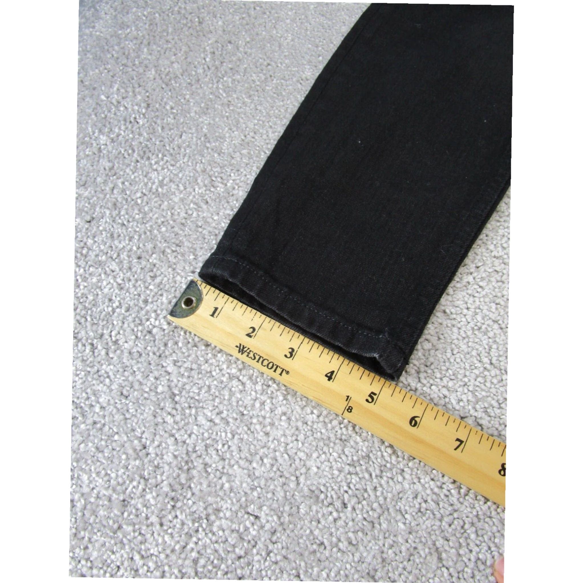 Everlane Everlane Womens Black Skinny Jeans 27 Mid Rise Denim Size 27" / US 4 / IT 40 - 5 Thumbnail
