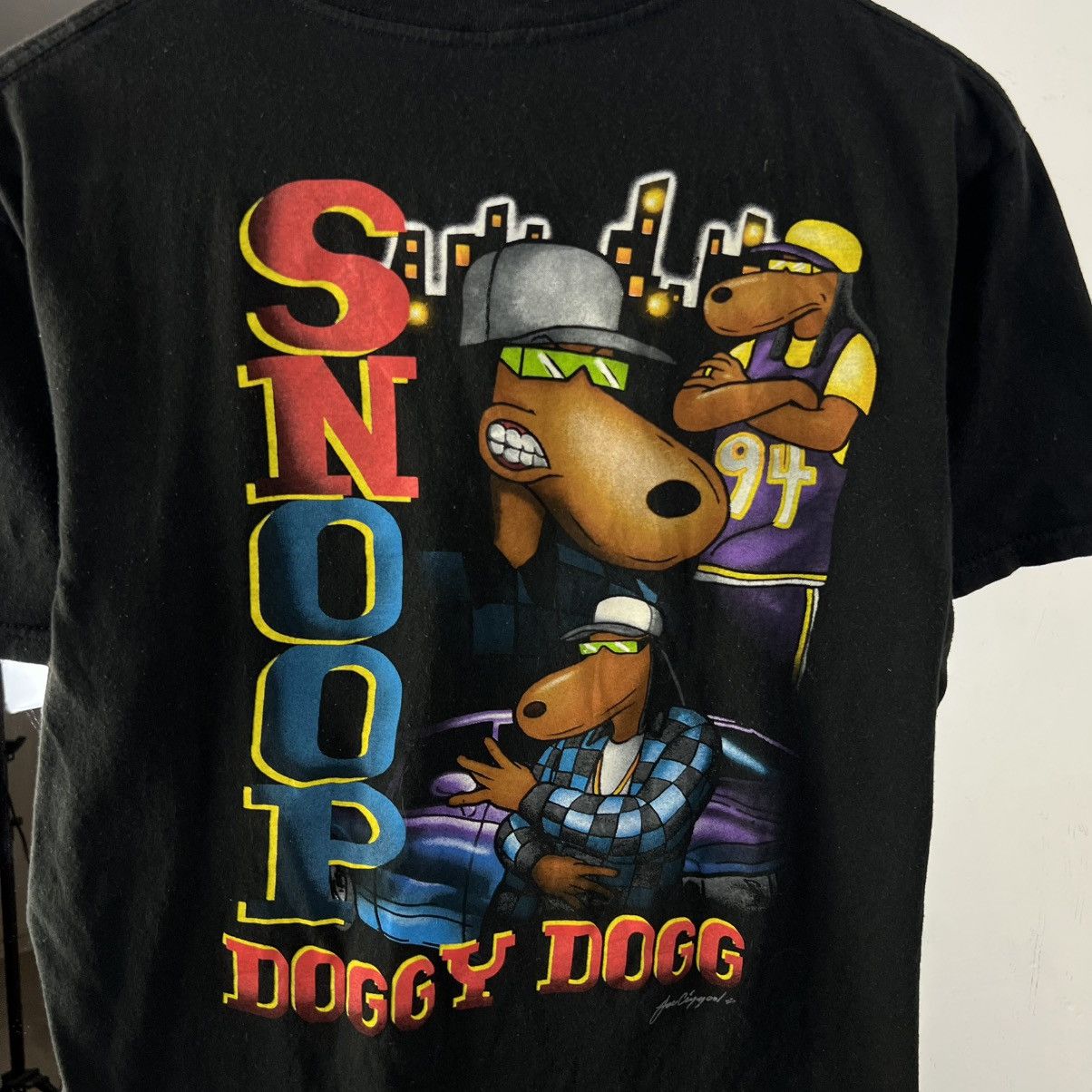 Snoop Dogg Vintage Snoop Dogg Cartoon Style Rap T-Shirt Size US M / EU 48-50 / 2 - 3 Thumbnail