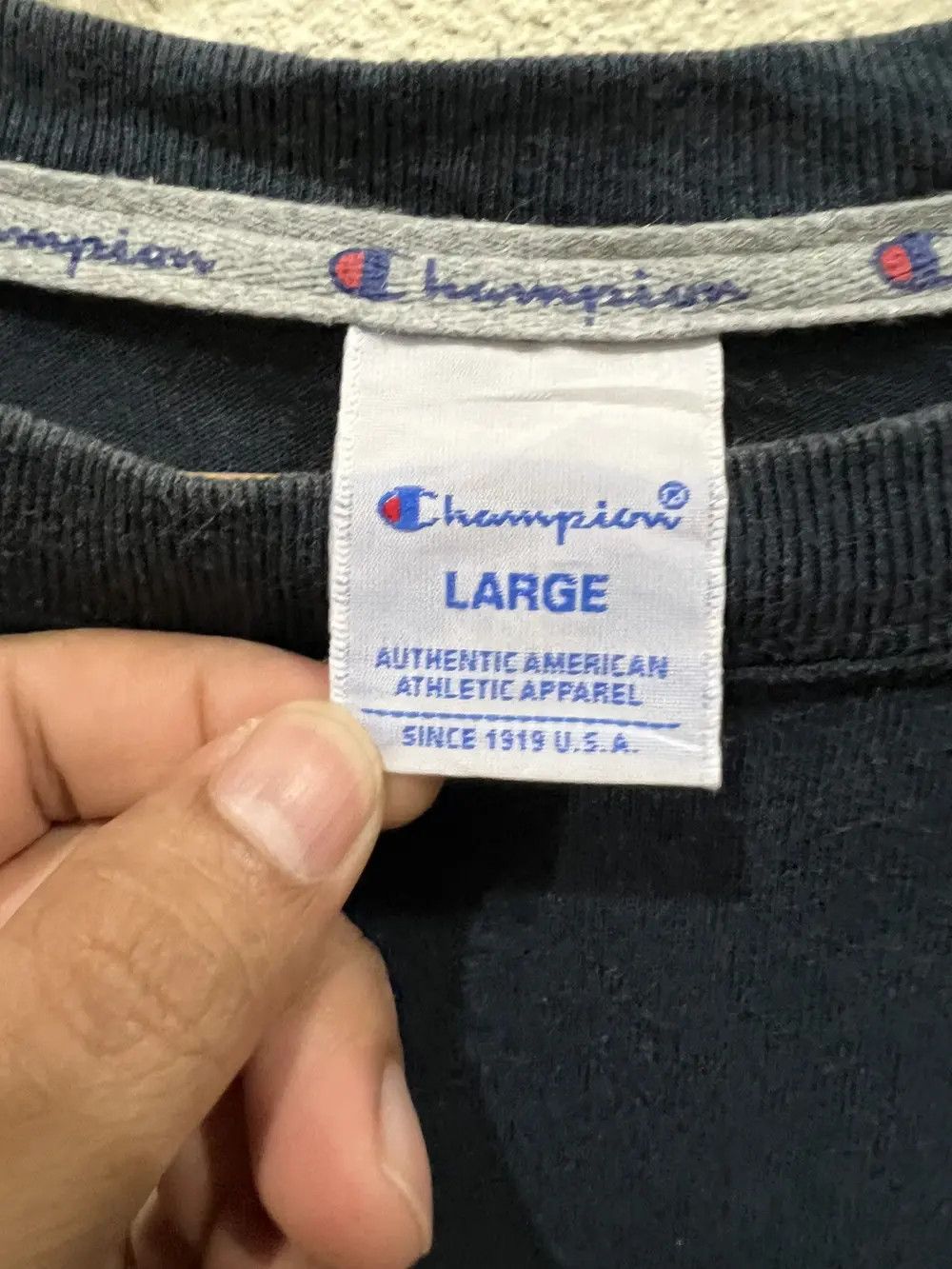 Champion Champion Spell Out Tshirt Size US L / EU 52-54 / 3 - 4 Thumbnail