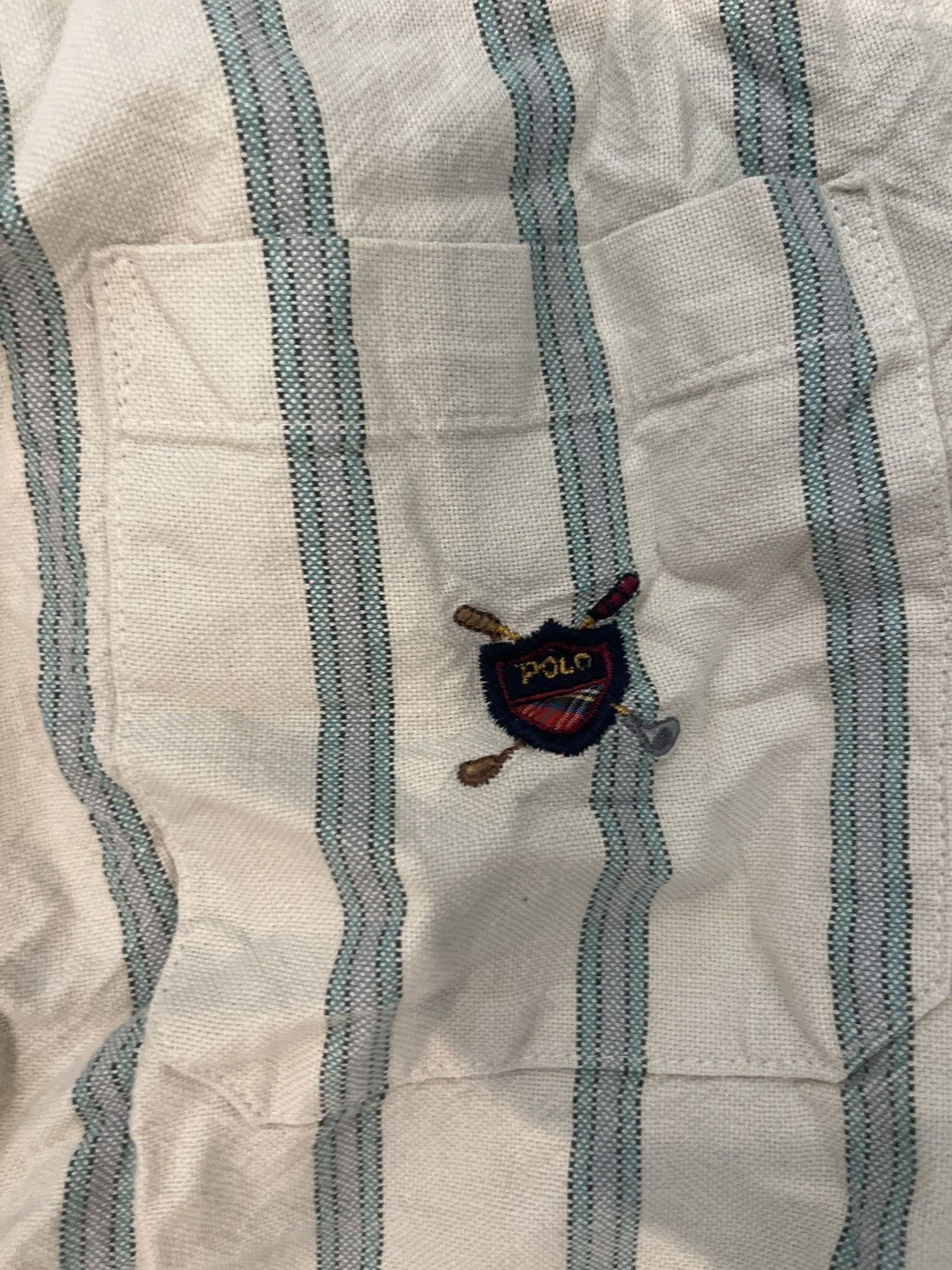 Polo Ralph Lauren Vintage Striped Polo Button Up Size US S / EU 44-46 / 1 - 3 Thumbnail