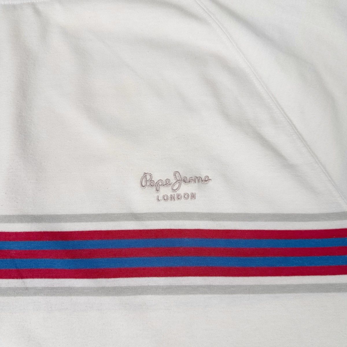 Pepe Jeans Pepe Jeans London T-Shirt White Retro Soccer Y2K Size US XXL / EU 58 / 5 - 3 Thumbnail