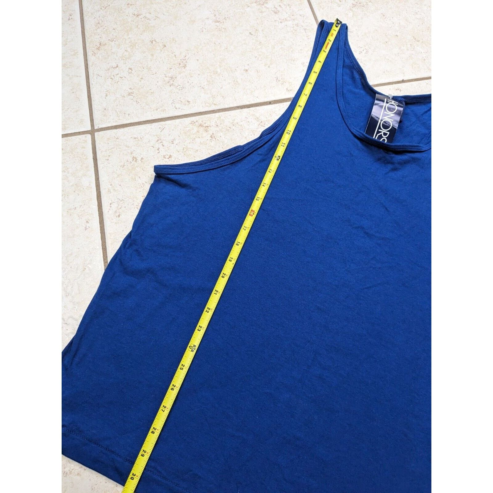 Other Vtg NWT 90s HONORS Single Stitch Blue Blank Tank Top XL USA Size US XL / EU 56 / 4 - 4 Thumbnail