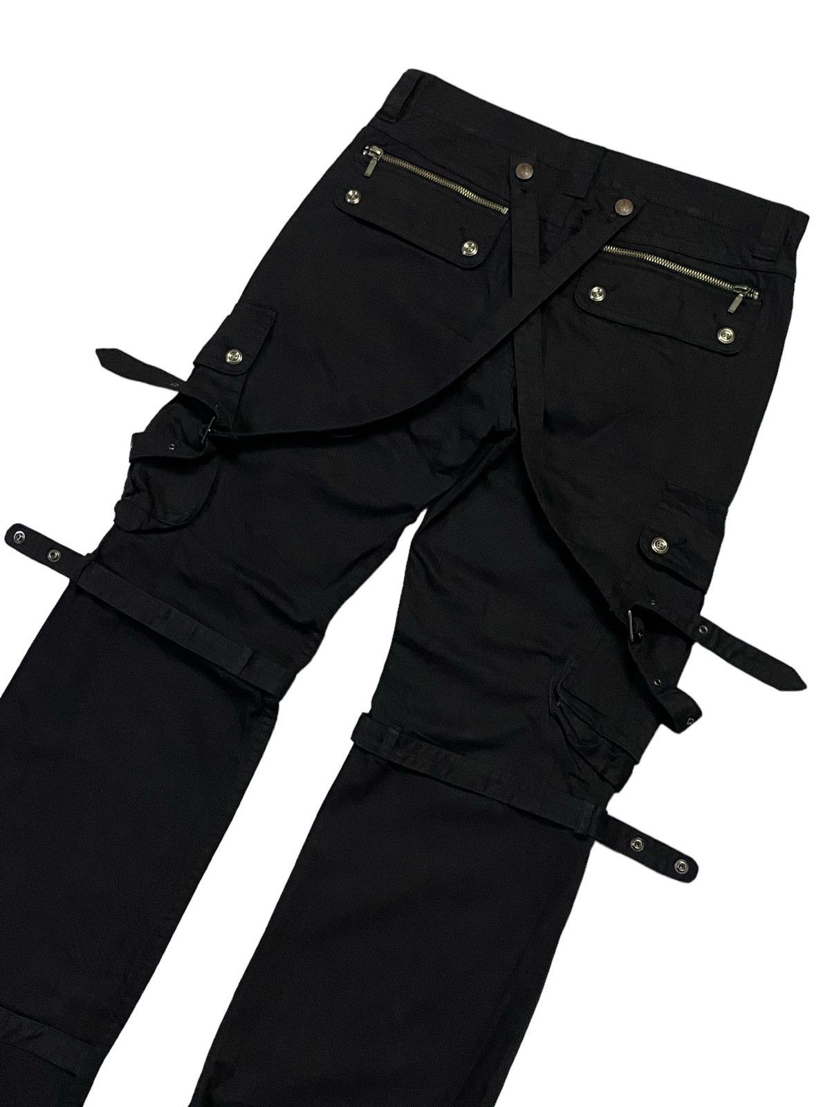 If Six Was Nine Japanese Brand “CHIL DEROC III” Bondage Pants Size US 32 / EU 48 - 21 Thumbnail