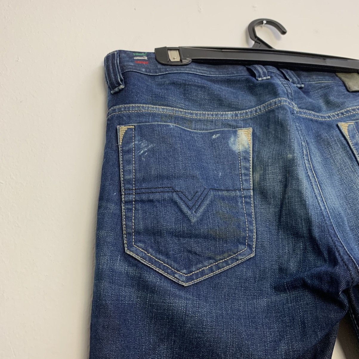 Diesel × Vintage Diesel Safado 0880W Jeans Slim Straight Size US 33 - 15 Thumbnail