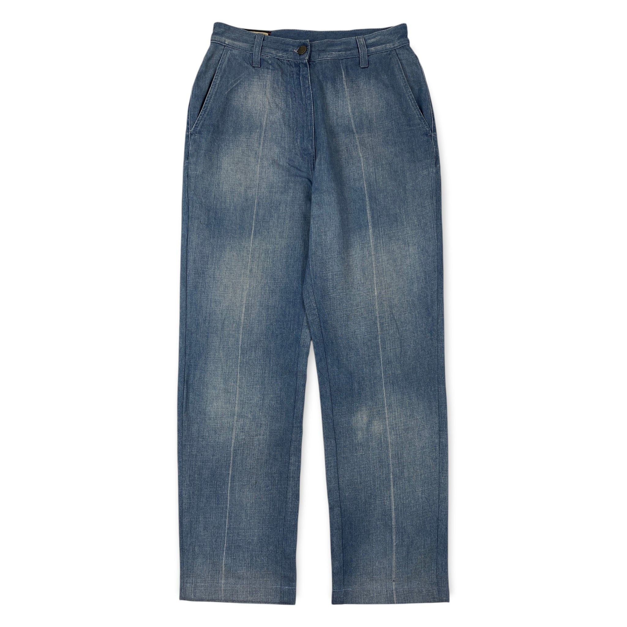 Gucci Washed Denim Jeans Size 26" / US 2 / IT 38 - 1 Thumbnail