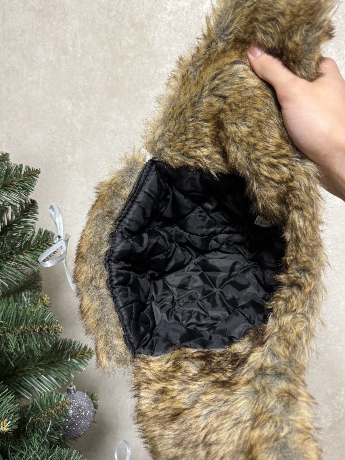 Other Vintage snow fur Y2K hype fluffy ushanka hat punk Size ONE SIZE - 8 Thumbnail