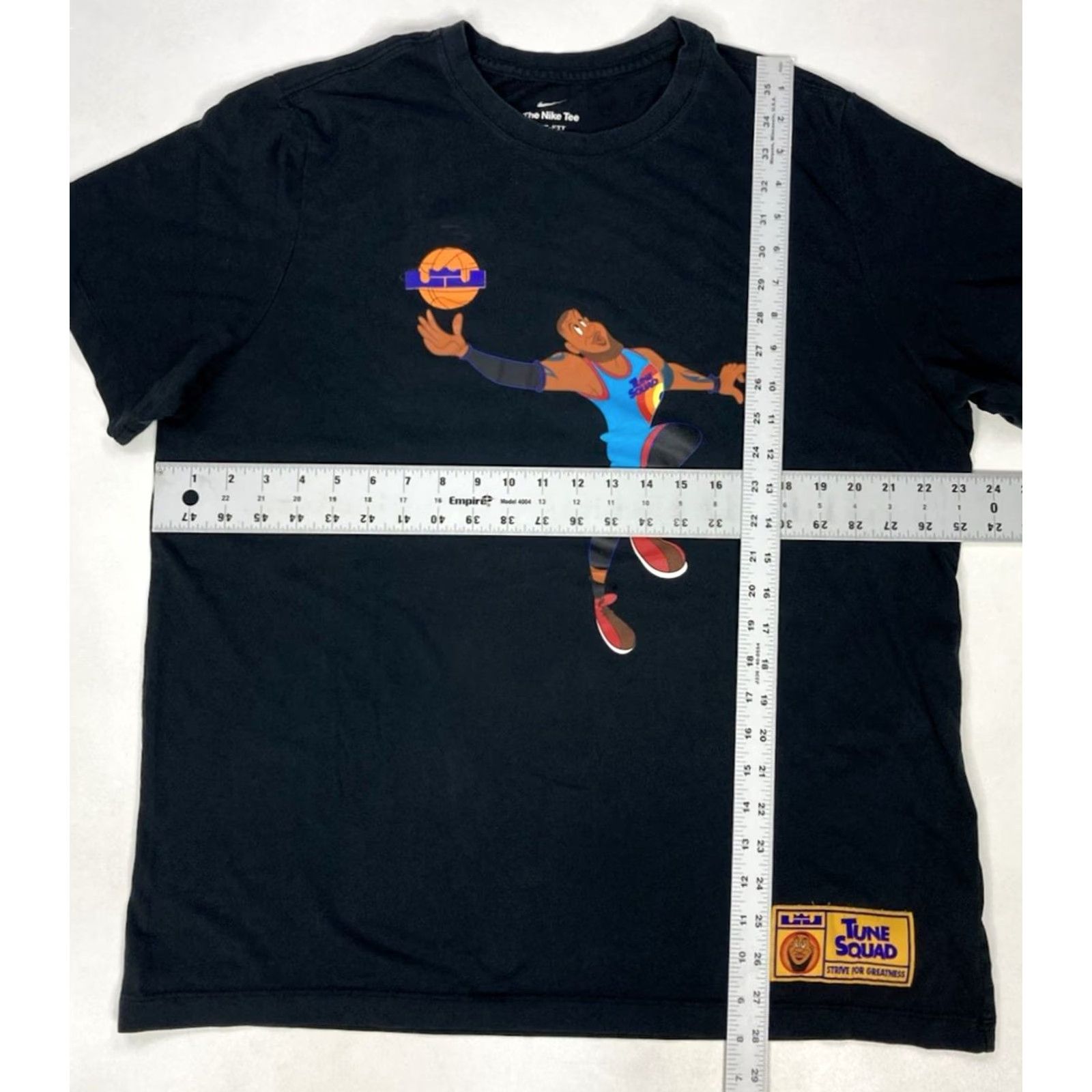 Nike Nike Dri-Fit Lebron Space Jam New Legacy Graphic T-shirt Men XL White DH3831 010 Size US XL / EU 56 / 4 - 7 Thumbnail