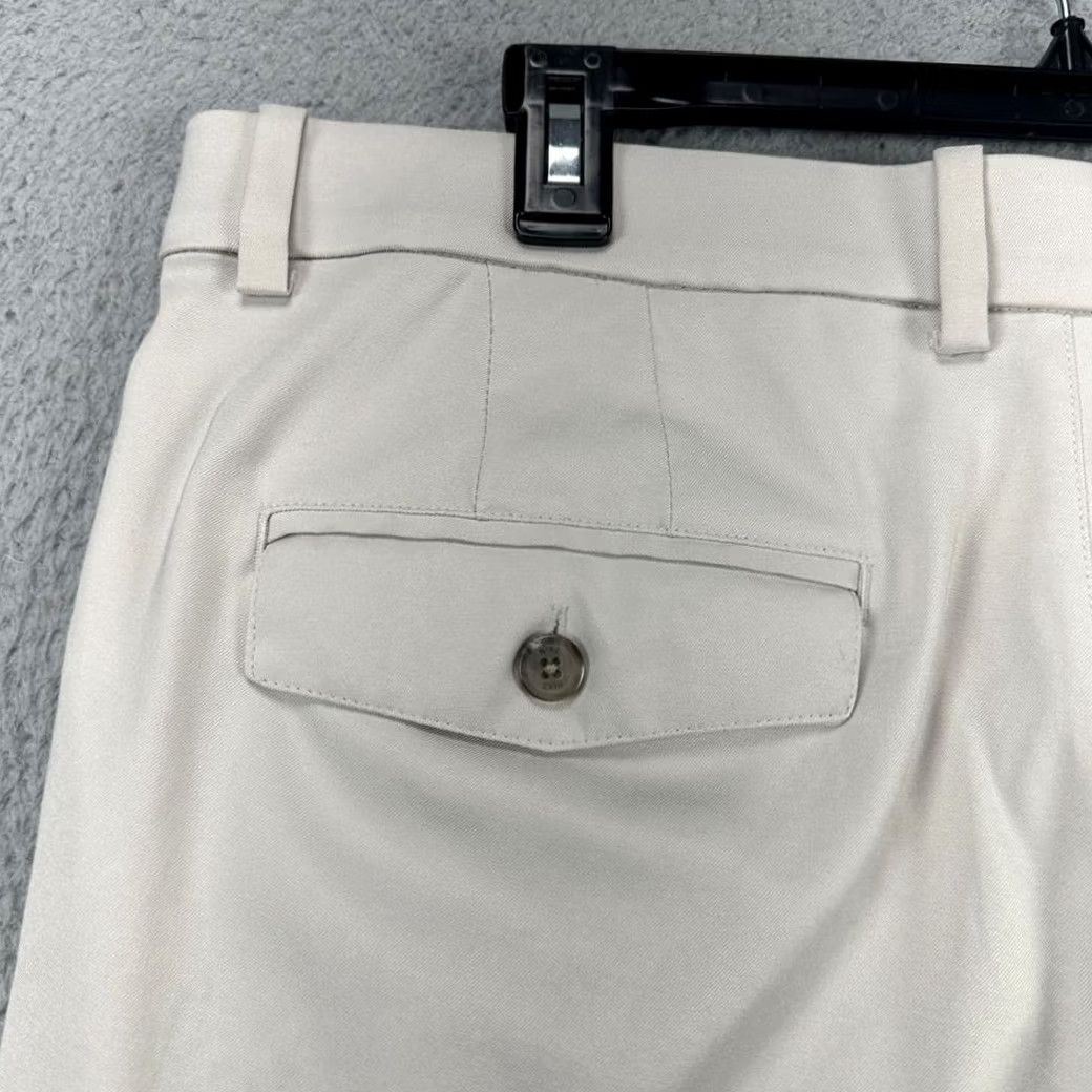 Nike Nike Dri-Fit Golf Pants Mens 38X32 Beige Flat Front Chino Pocket Straight Leg Regular Fit Pants Size US 38 / EU 54 - 7 Thumbnail