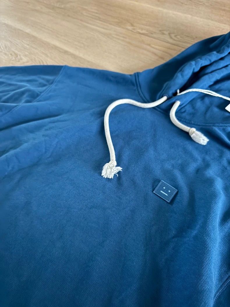 Acne Studios acne studios Blue hooded sweatshirt 2506-Nextarrow Size US XXS / EU 40 - 1 Thumbnail