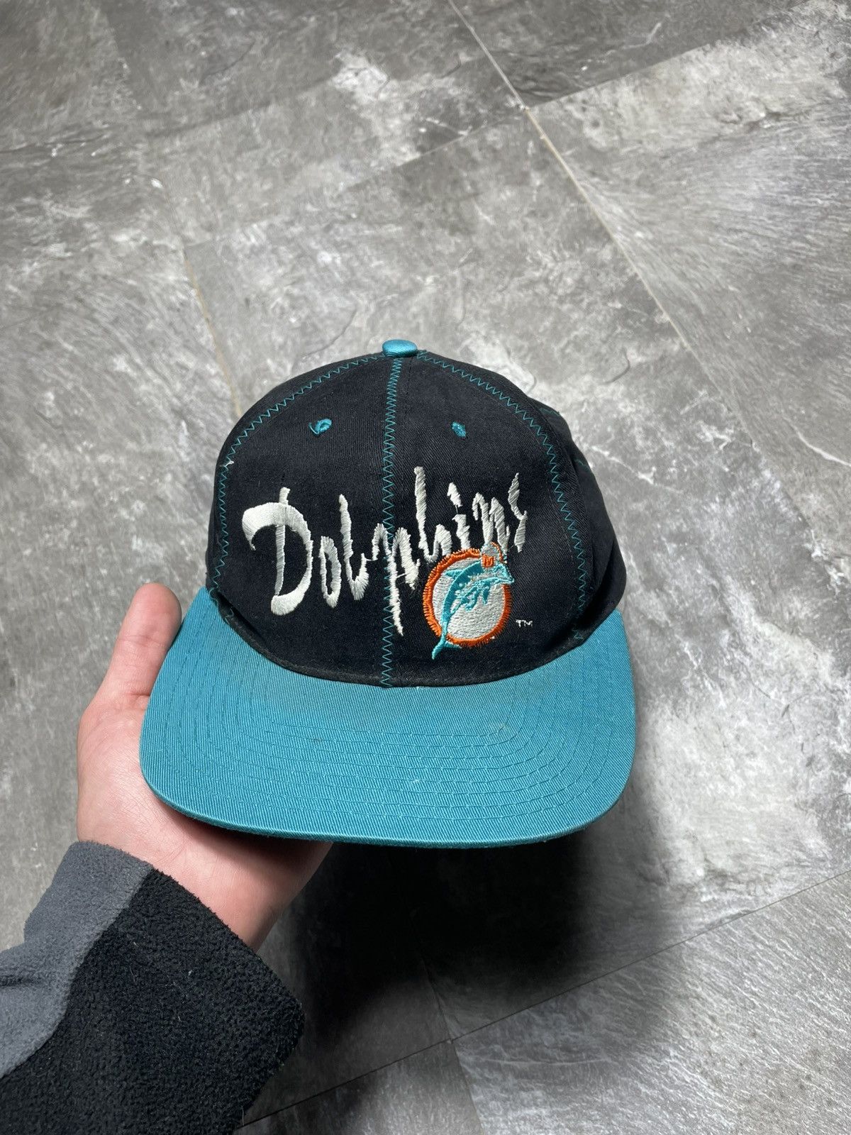 NFL Vintage 1994 Rare NFL Miami Dolphins Team Logo Hat Cap Size ONE SIZE - 1 Thumbnail