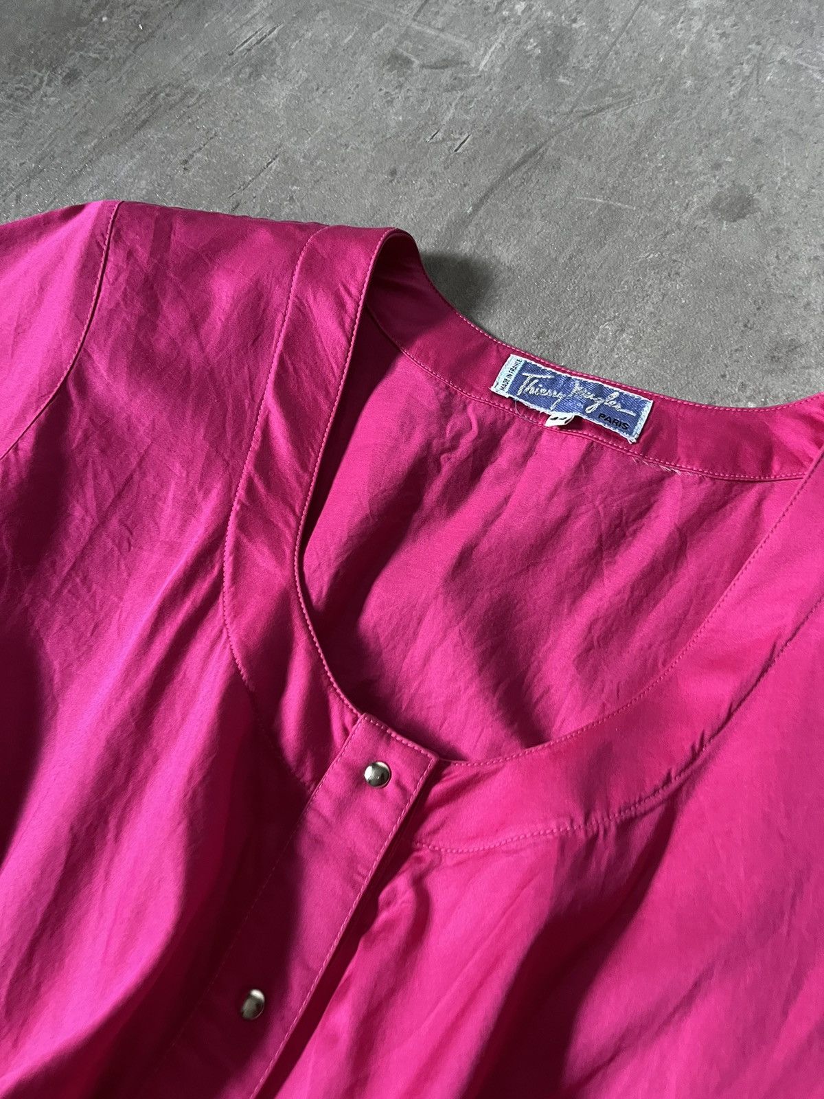 Thierry Mugler Thierry Mugler pink dress vintage 80s luxury Size L / US 10 / IT 46 - 8 Thumbnail