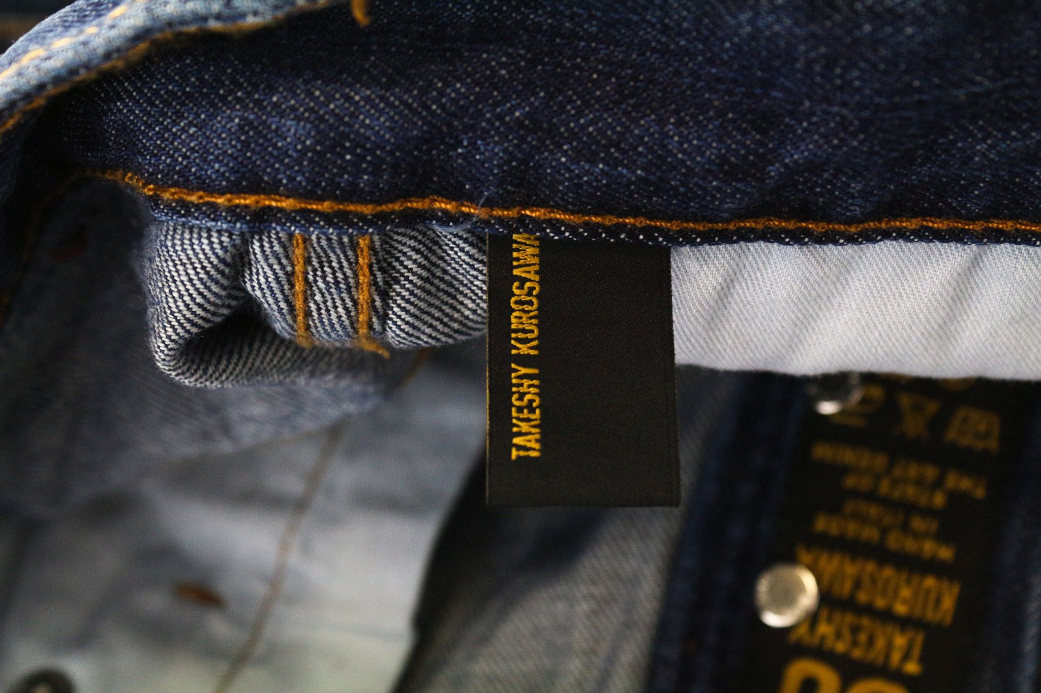 Takeshy Kurosawa TK 55 P W30 Blue Slim Taper Distressed Jeans 75956 Size US 30 / EU 46 - 7 Thumbnail