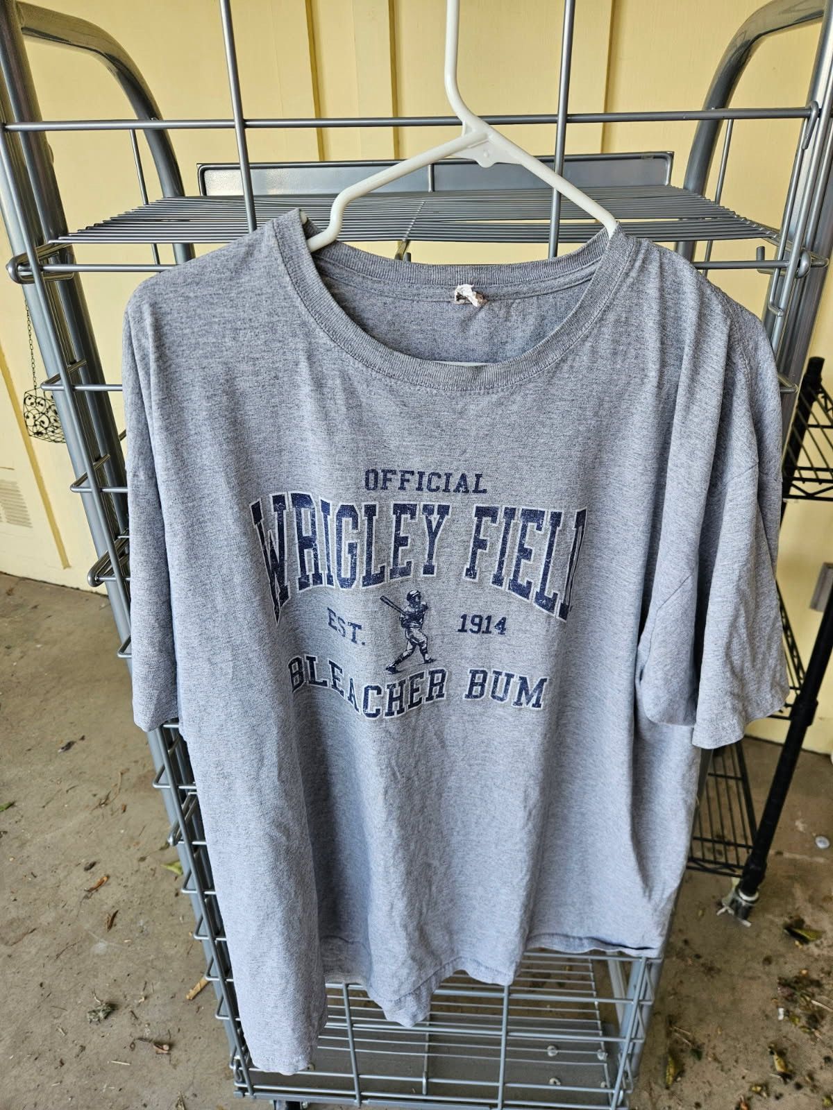 Anvil Official Wrigley Field Bleach Bums Chicago Cubs Anvil Tee Size US XXL / EU 58 / 5 - 1 Thumbnail