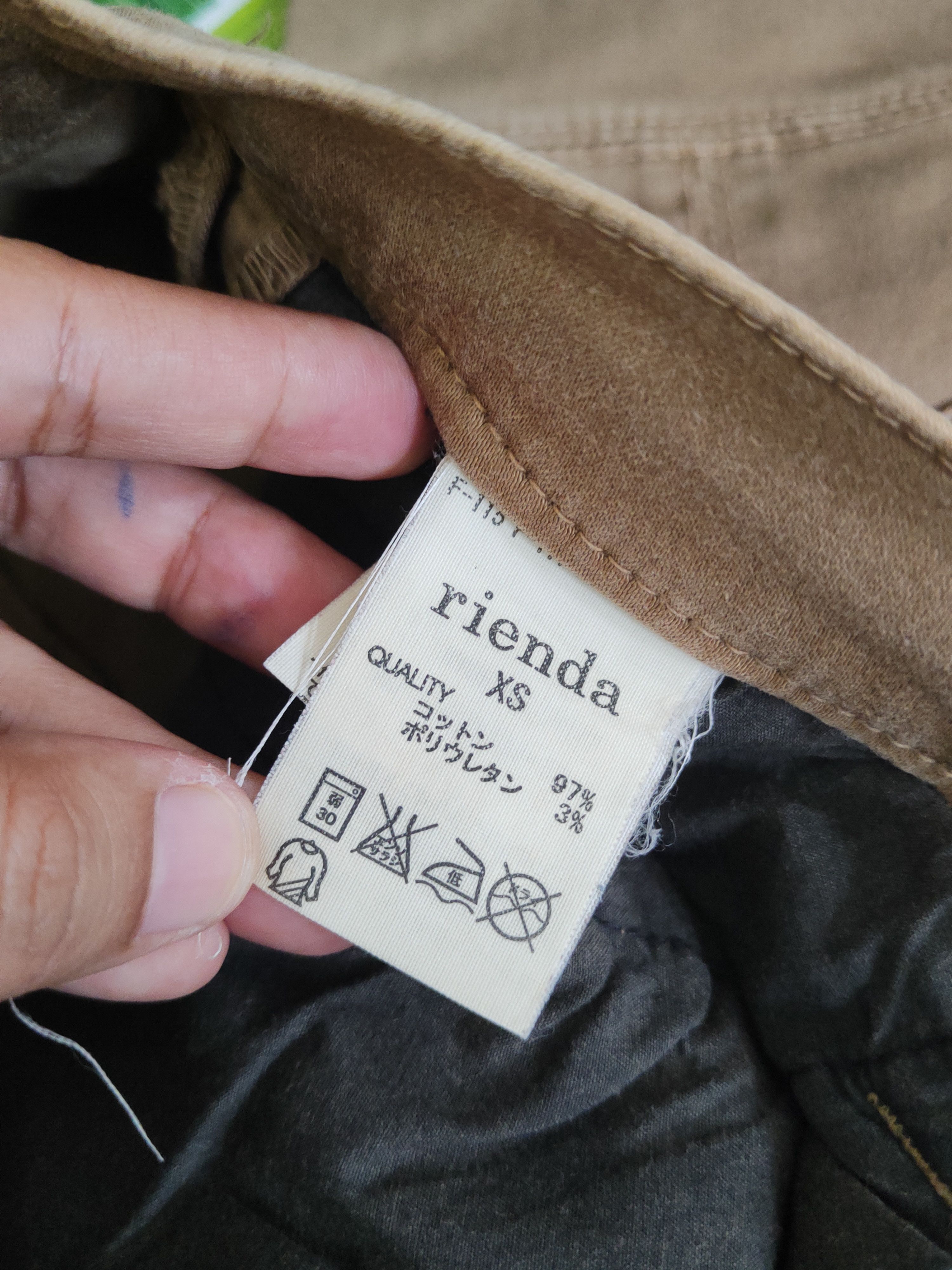 Japanese Brand DL Rienda Beige Multipocket Cargo Pants #46-285T Size 27" / US 4 / IT 40 - 14 Thumbnail