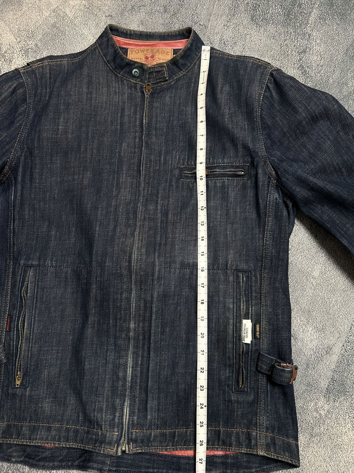 Japanese Brand Power age Motor Cycle denim Gore-tex Size US XL / EU 56 / 4 - 13 Thumbnail
