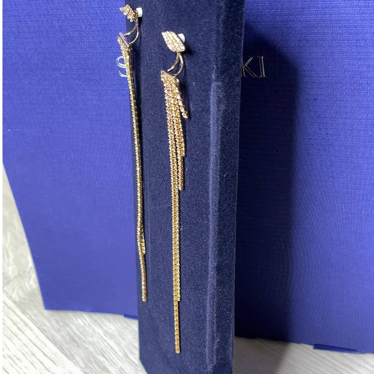 Swarovski swarovski Fit Wonder Woman earrings Wing, Gold tone Size ONE SIZE - 2 Thumbnail