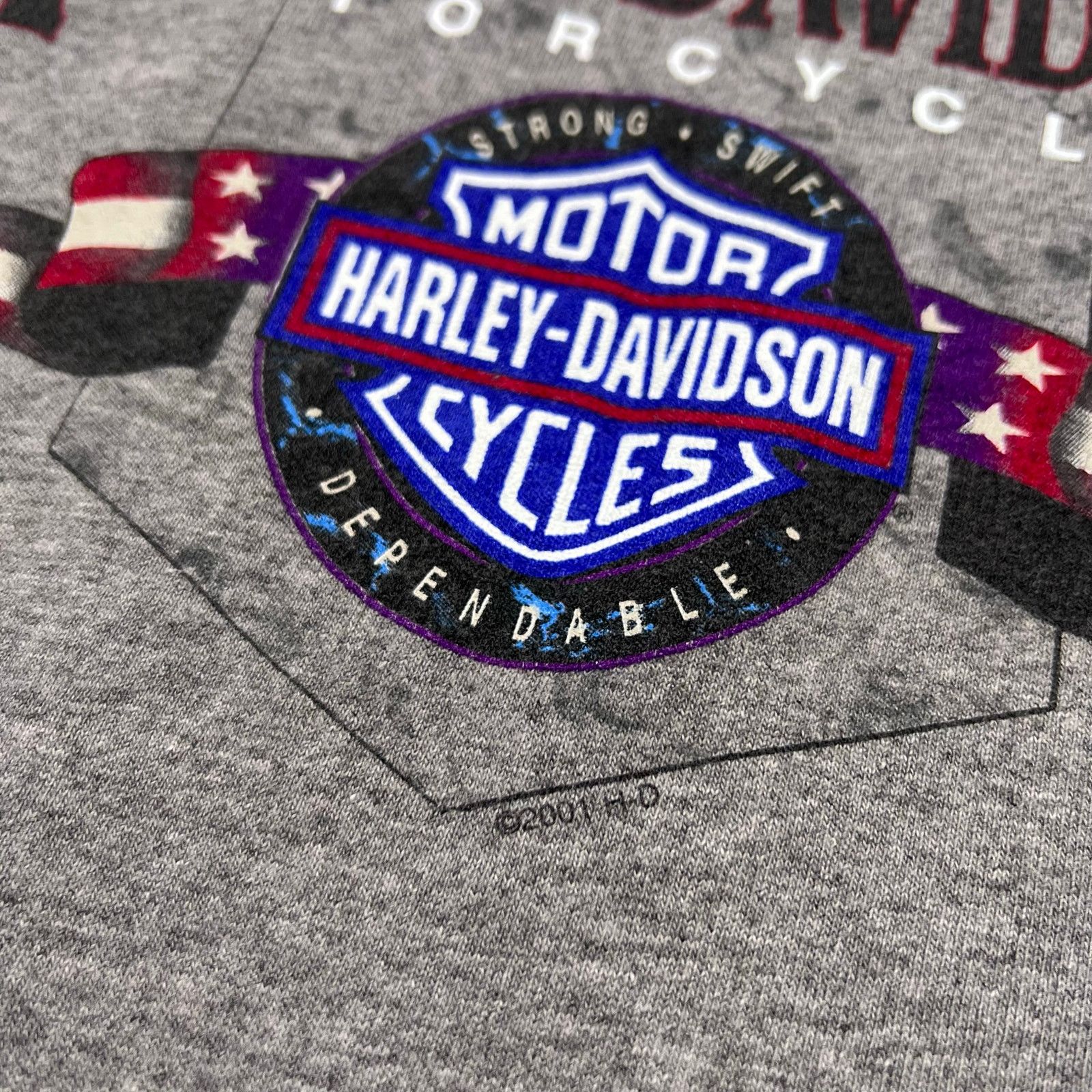 Harley Davidson Harley Davidson Reno Nevada T Shirt USA Made Double Sided M Size US M / EU 48-50 / 2 - 3 Thumbnail