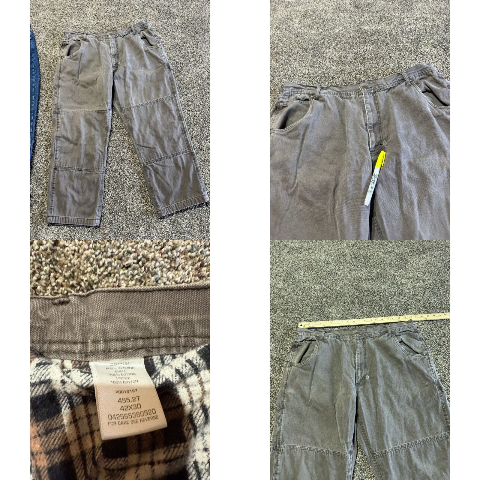 Dickies Dickies Jeans Men 42x30 Denim Lined Flannel Blue 42 30 Straight Regular Size 42 Dickies & Polar King Lot Of 2 Mens Size US 42 / EU 58 - 9 Thumbnail
