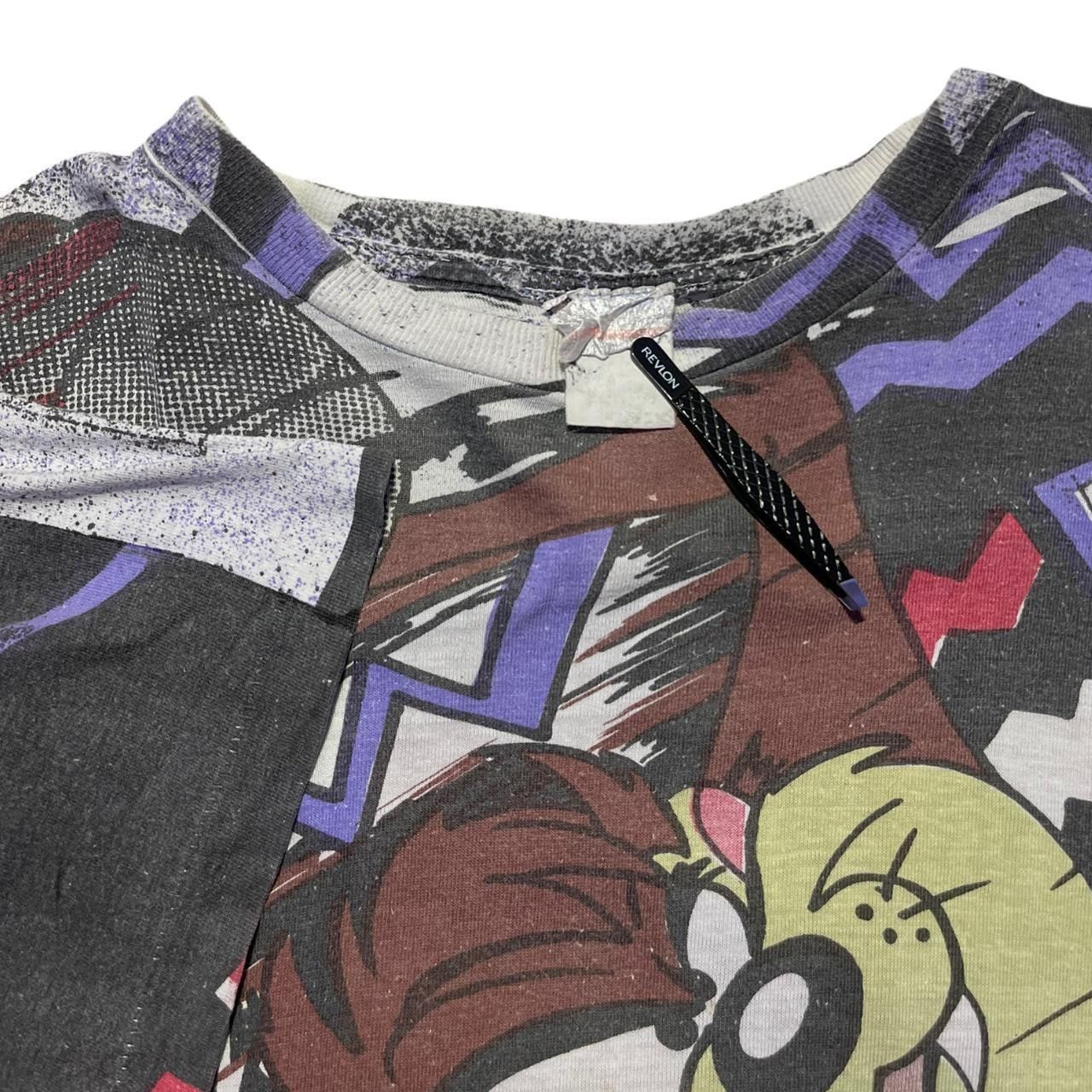 Vintage × Warner Bros Vintage Taz Dunking Basketball Looney Tunes T-Shirt Size US L / EU 52-54 / 3 - 3 Thumbnail