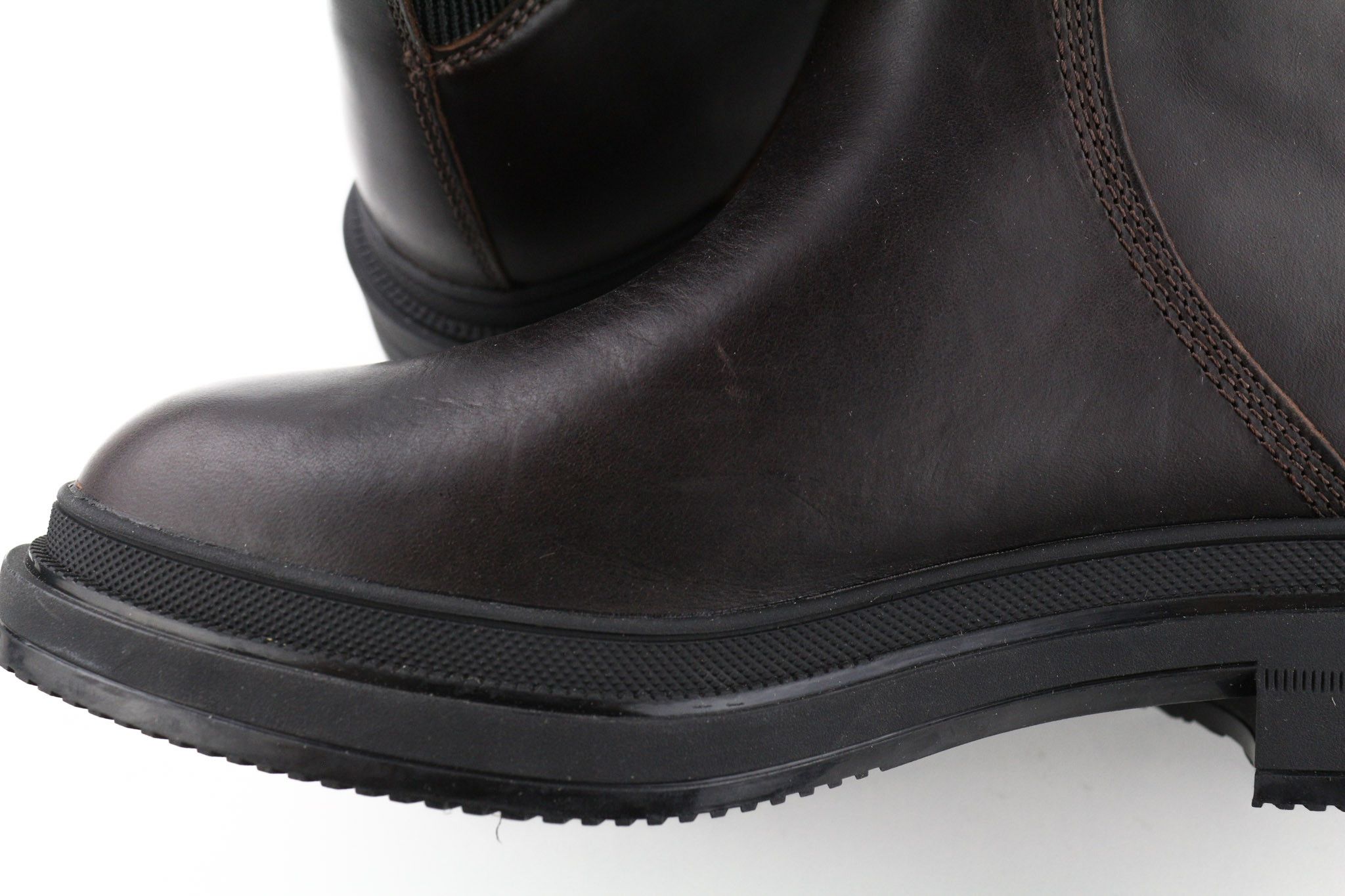 Timberland A2589 UK4 Dark Leather ReBOTL Pull Tab Boots Shoes 79948 Size US 6.5 / IT 36.5 - 11 Thumbnail