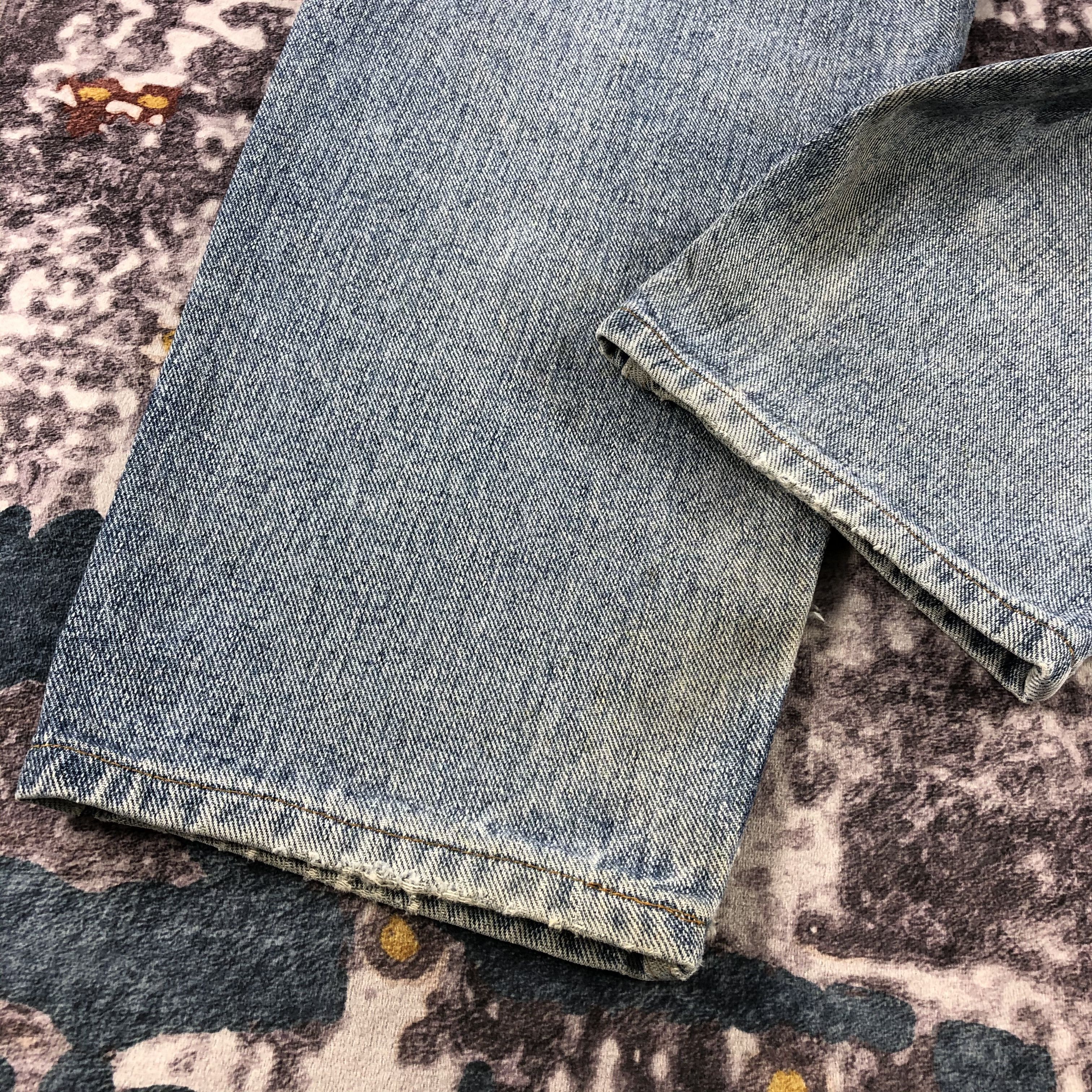 Levi's × Vintage 90s Vintage Light Wash Levis 560 Jeans-JM2499 Size US 36 / EU 52 - 4 Thumbnail