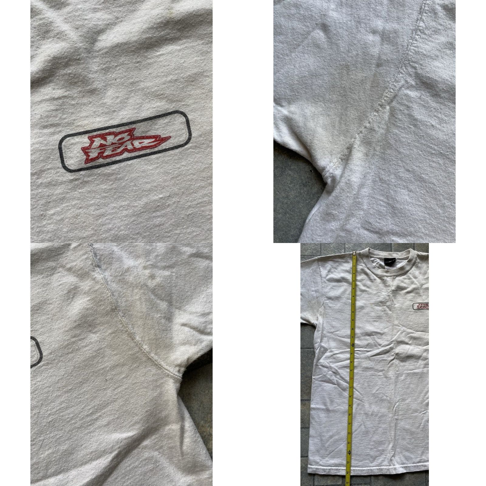 No Fear No Fear T-Shirt White M Men Get In Sit Down Shut Up And Hold On Y2K Size US M / EU 48-50 / 2 - 8 Thumbnail