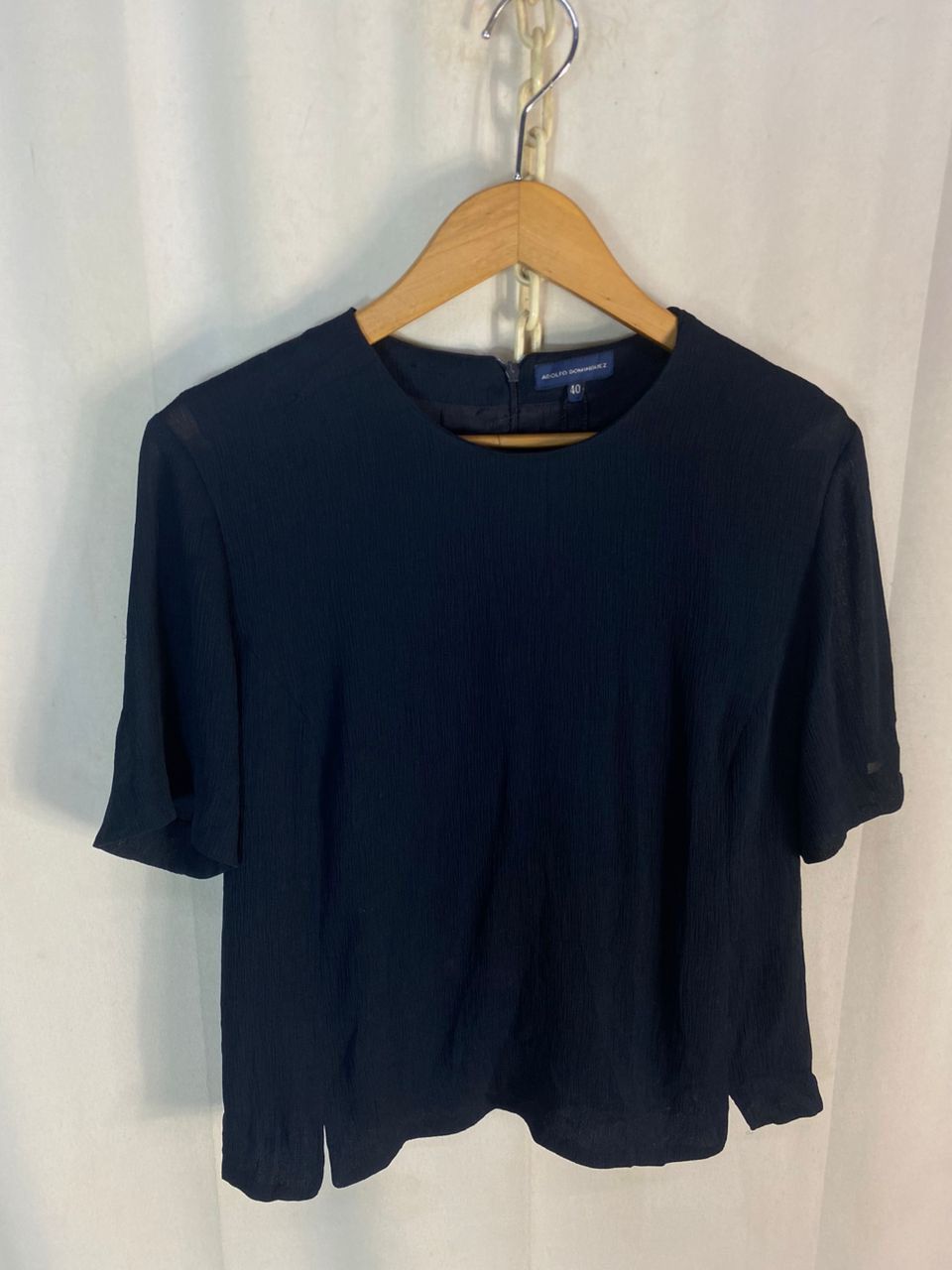 Adolfo Dominguez × Designer × Vintage Vintage Adolfo dominguez blouse shirt Size M / US 6-8 / IT 42-44 - 3 Thumbnail
