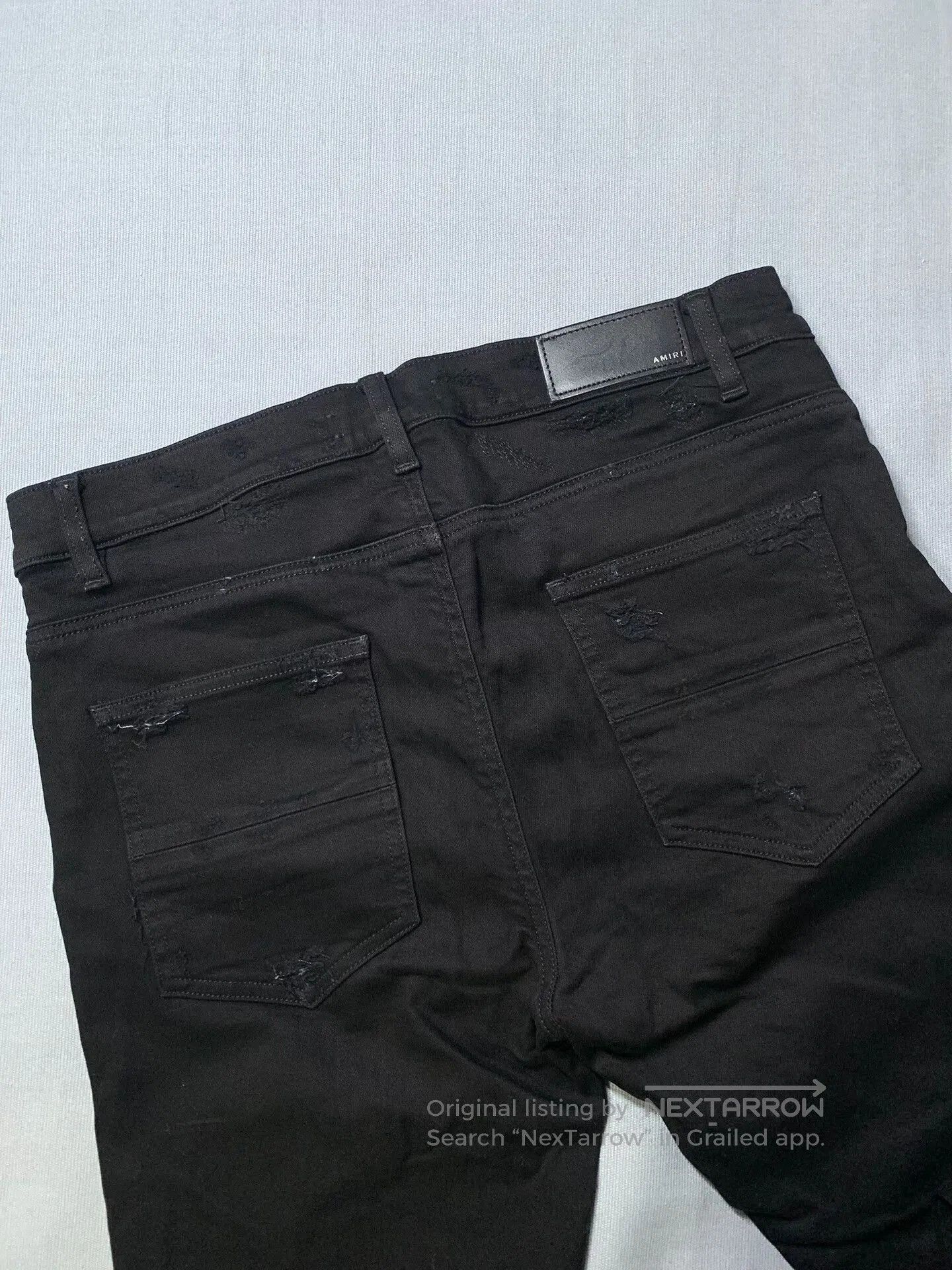 Amiri AMIRI MX1 Patchwork Distressed Jeans. Size US 34 / EU 50 - 5 Thumbnail