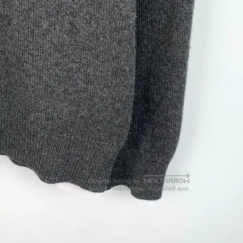 Louis Vuitton Louis Vuitton Dark grey back logo full print cashmere crew Size US XL / EU 56 / 4 - 4 Thumbnail