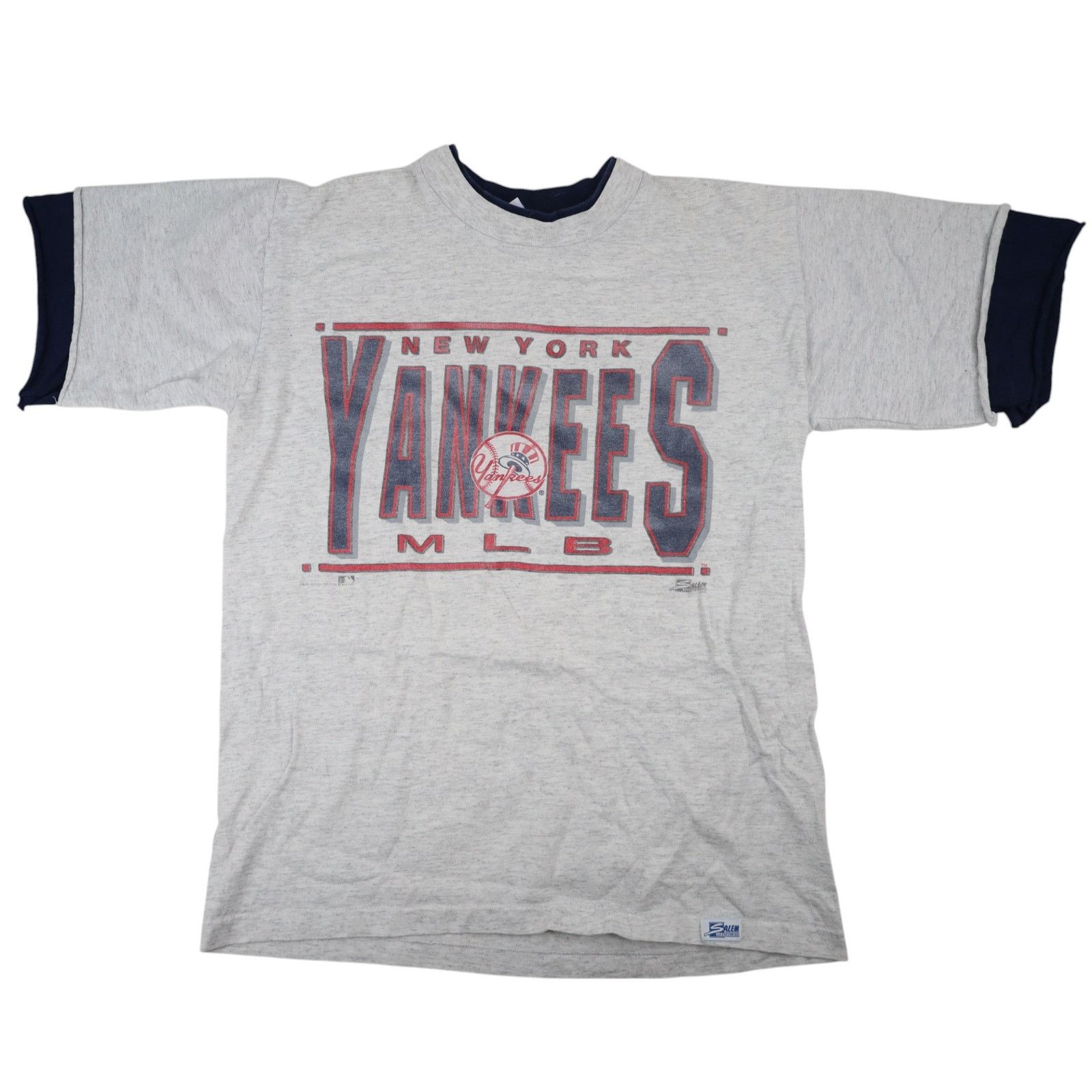 VTG 90s Salem Sportswear New York Yankees Graphic T Shirt