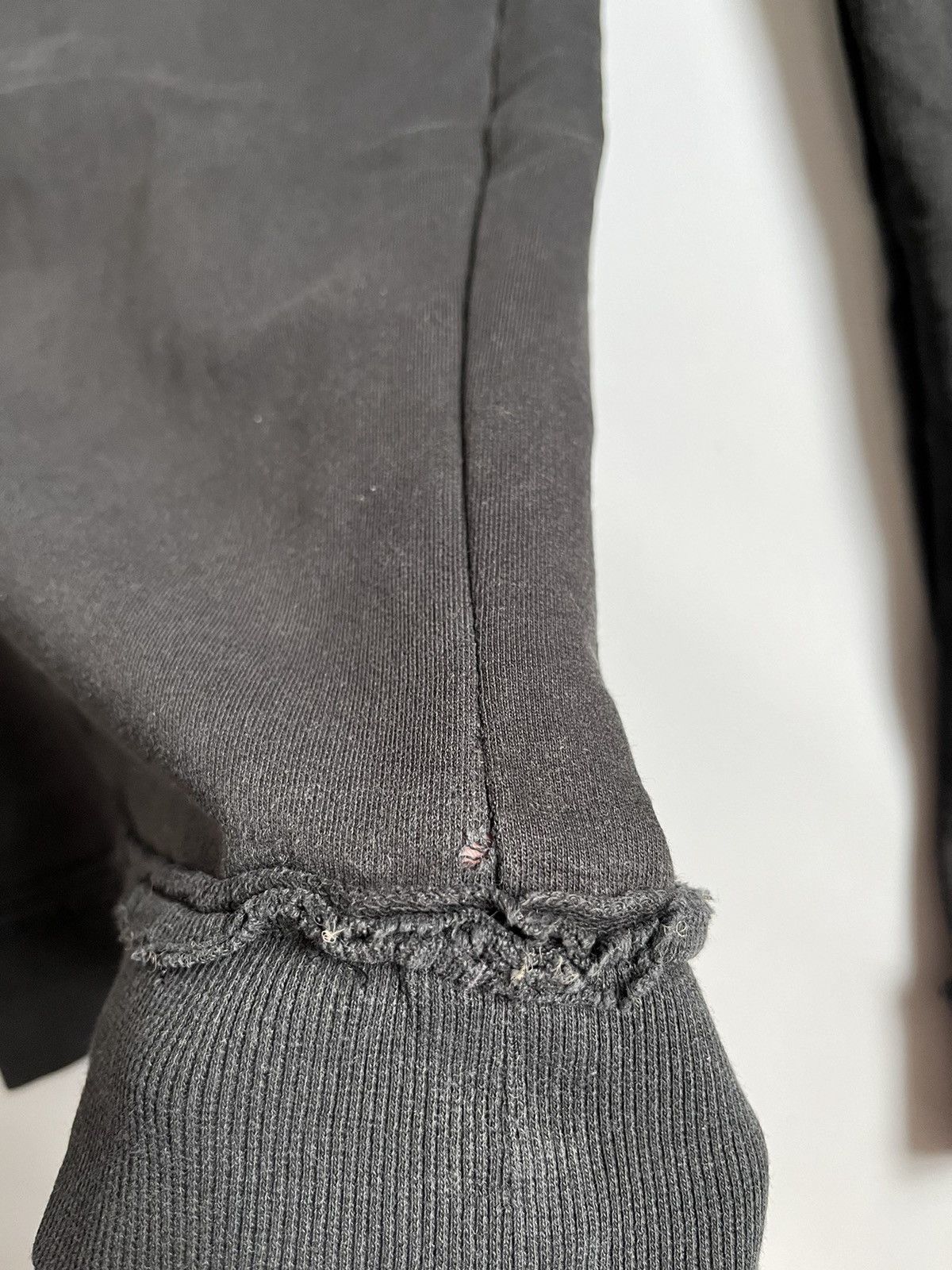 Black Label × Rundholz × Yohji Yamamoto RUNDHOLZ Black Label Unisex Distressed Wide Leg Trousers Size 36" / US 14 / IT 50 - 21 Thumbnail